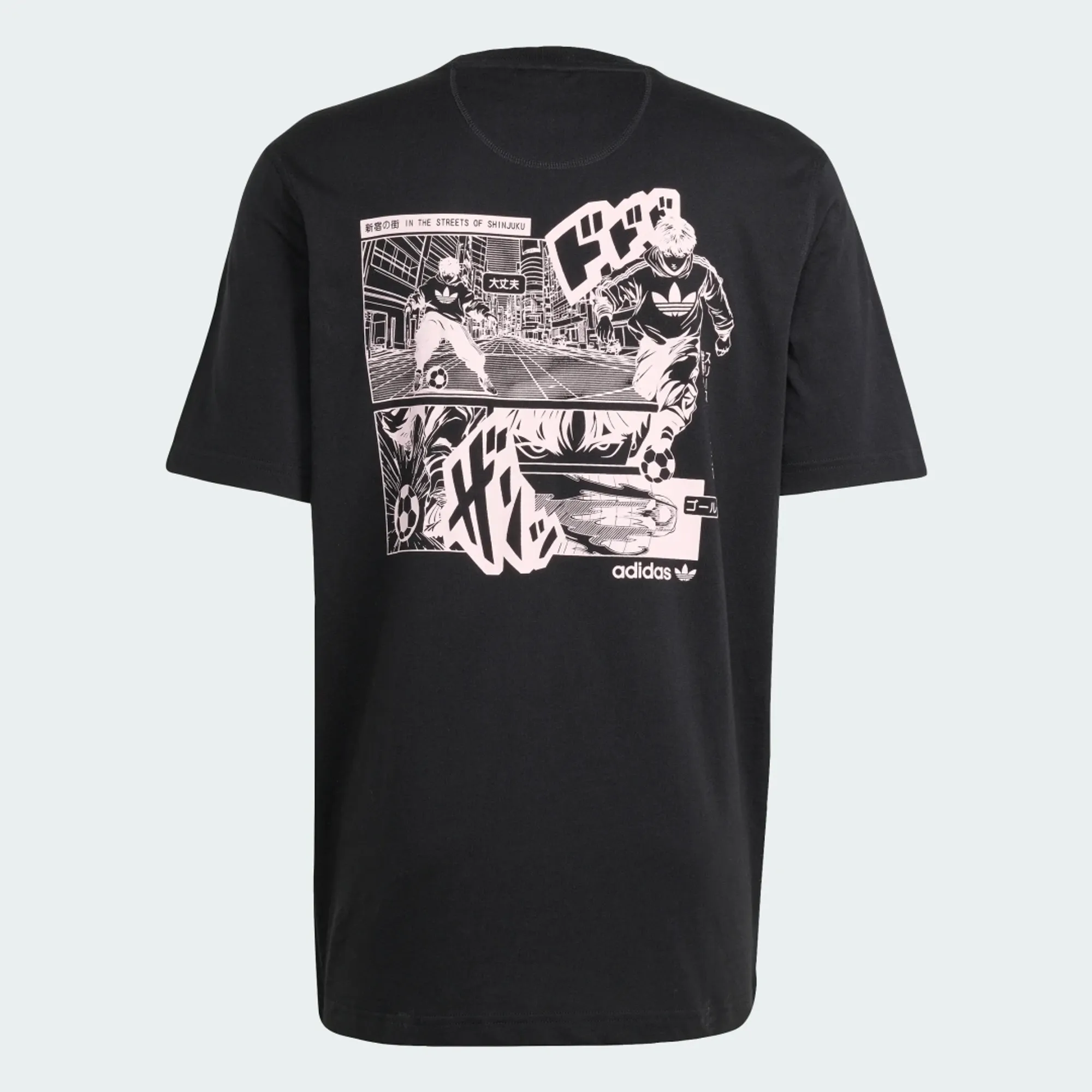 adidas Originals Men Japanese Manga Graphic Tee | KE0258 | FOOTY.COM