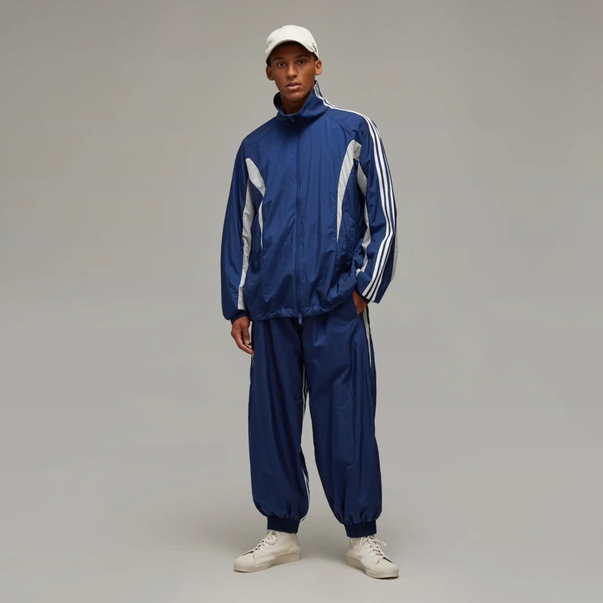 adidas Y-3 3-Stripes Nylon Shell Joggers