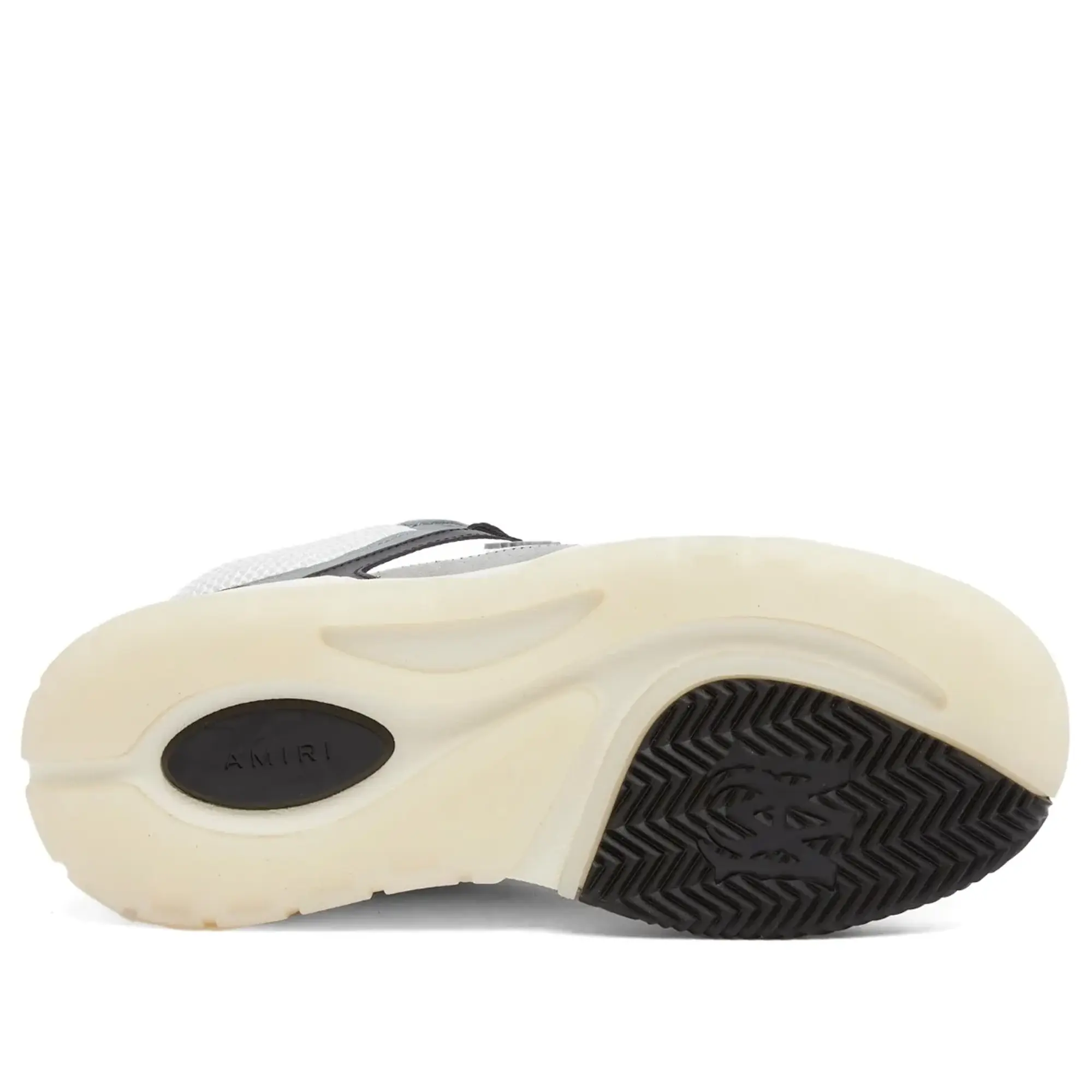 AMIRI Men's MA-1 Quad Debossed Nubuck Sneaker Black