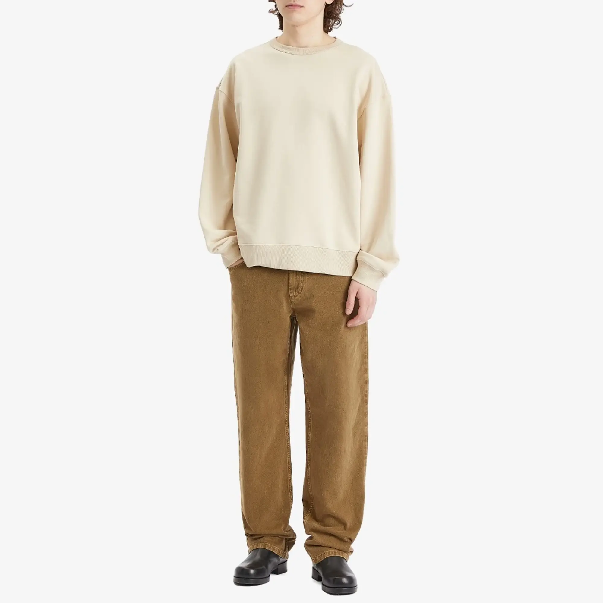 Dries Van Noten Men's Hax Sweatshirt Beige
