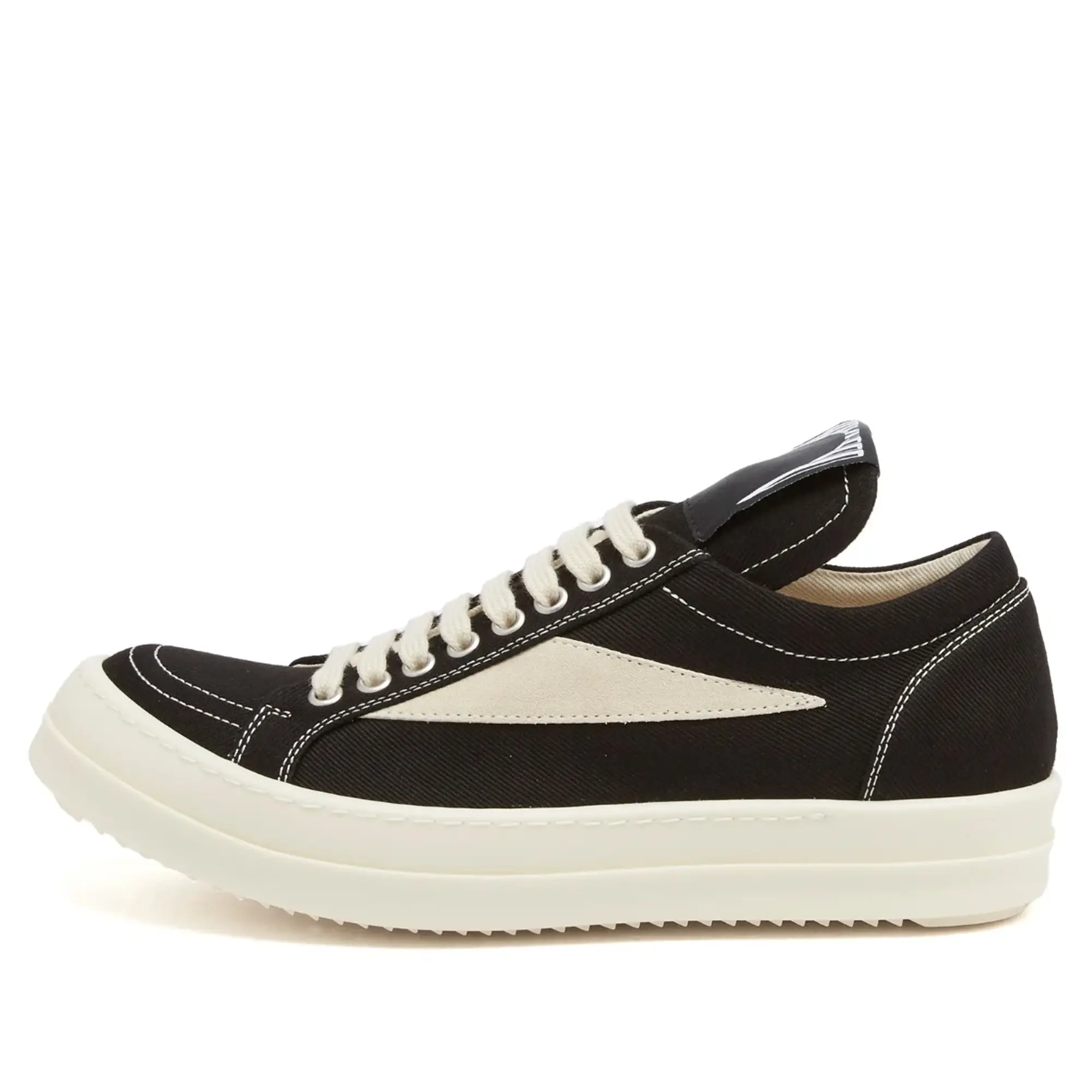 Rick Owens DRKSHDW Women's Classic Vintage Sneakers Black/Milk