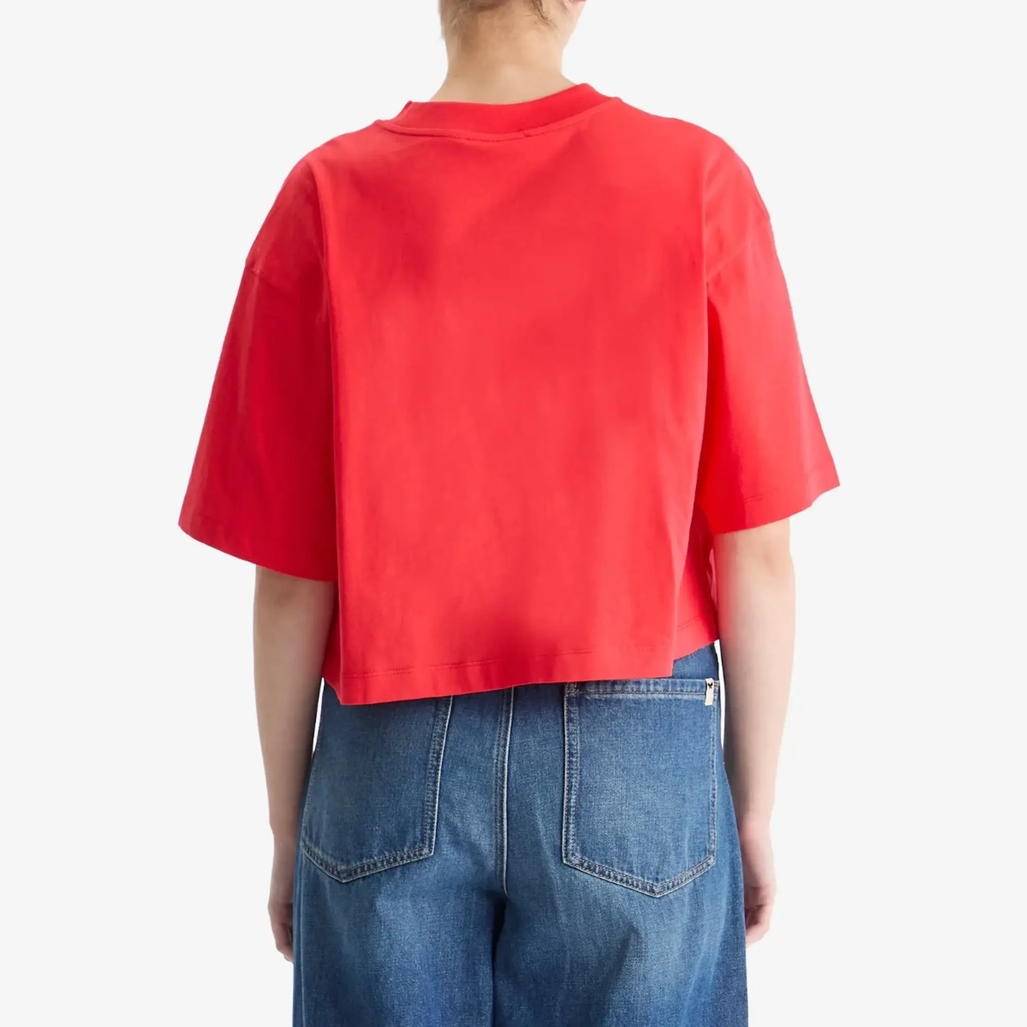 Marni Women's Logo T-shirt Crimson