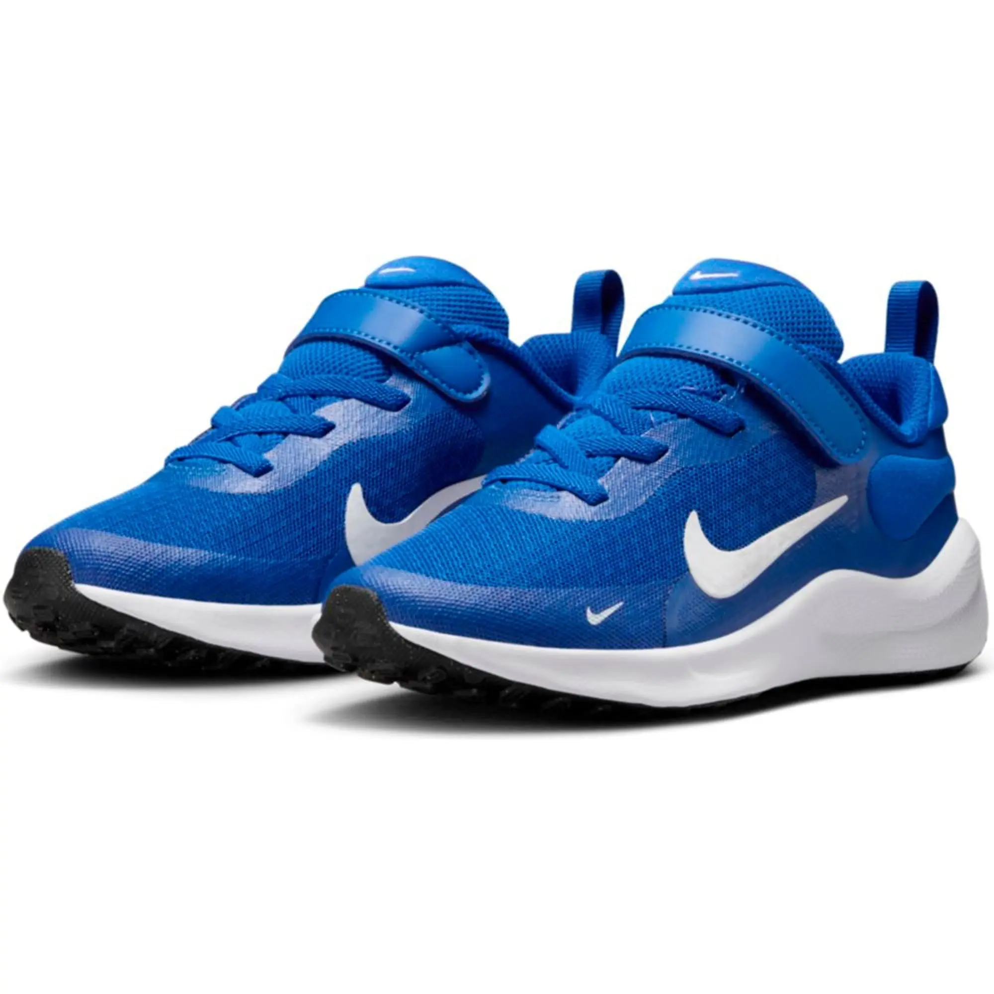 Nike blue multi revolution 7 Boys Junior trainers