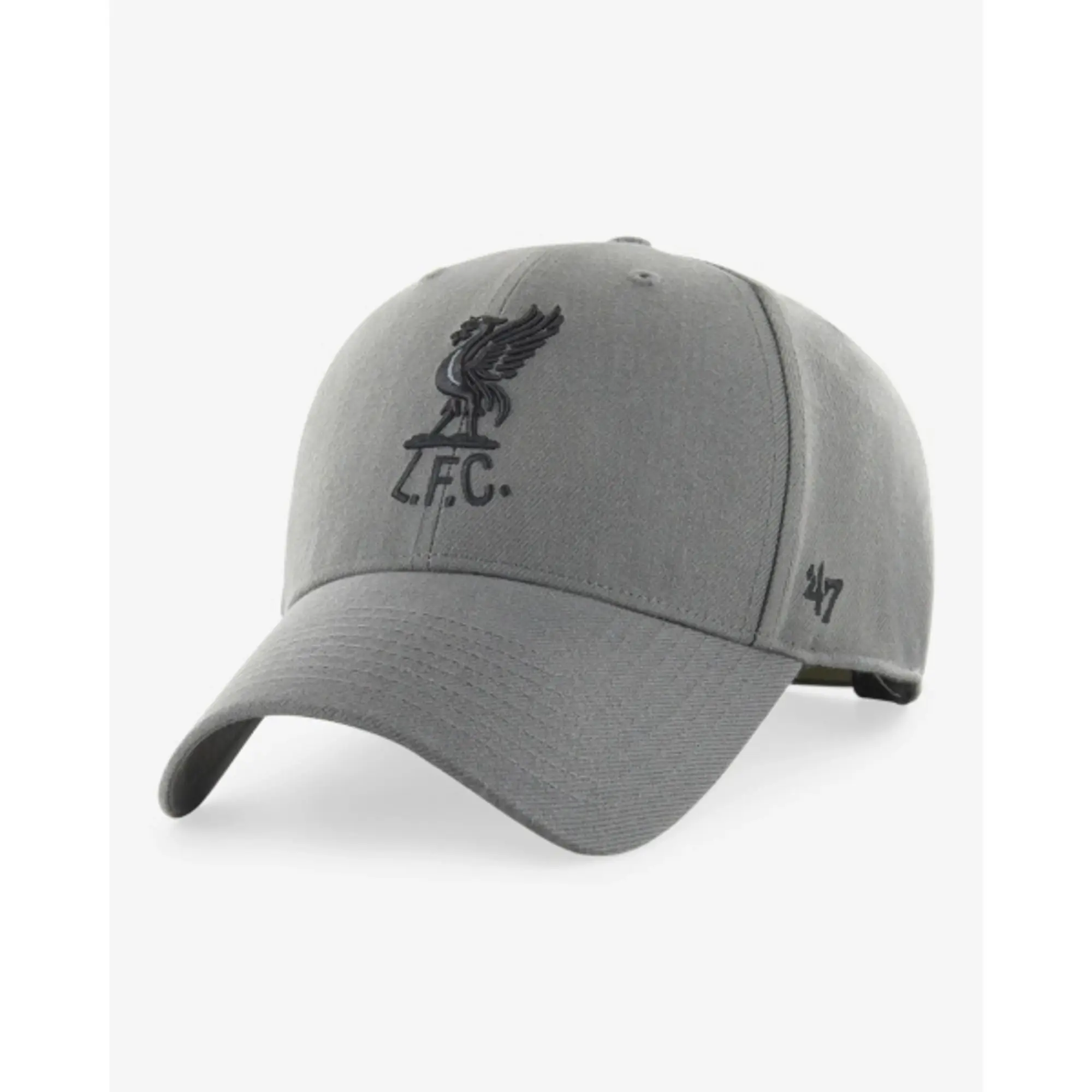 Liverpool FC LFC 47 Adults Shankly MVP Snapback Cap Grey