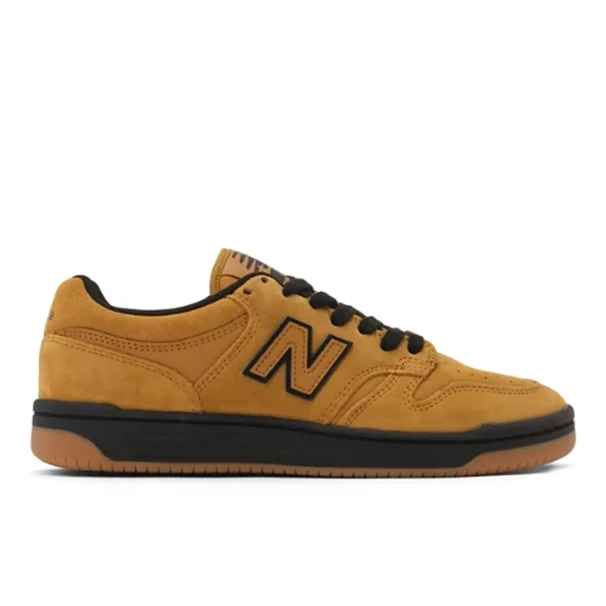 New Balance Men's NB Numeric 480 in Brown/Black Suede/Mesh