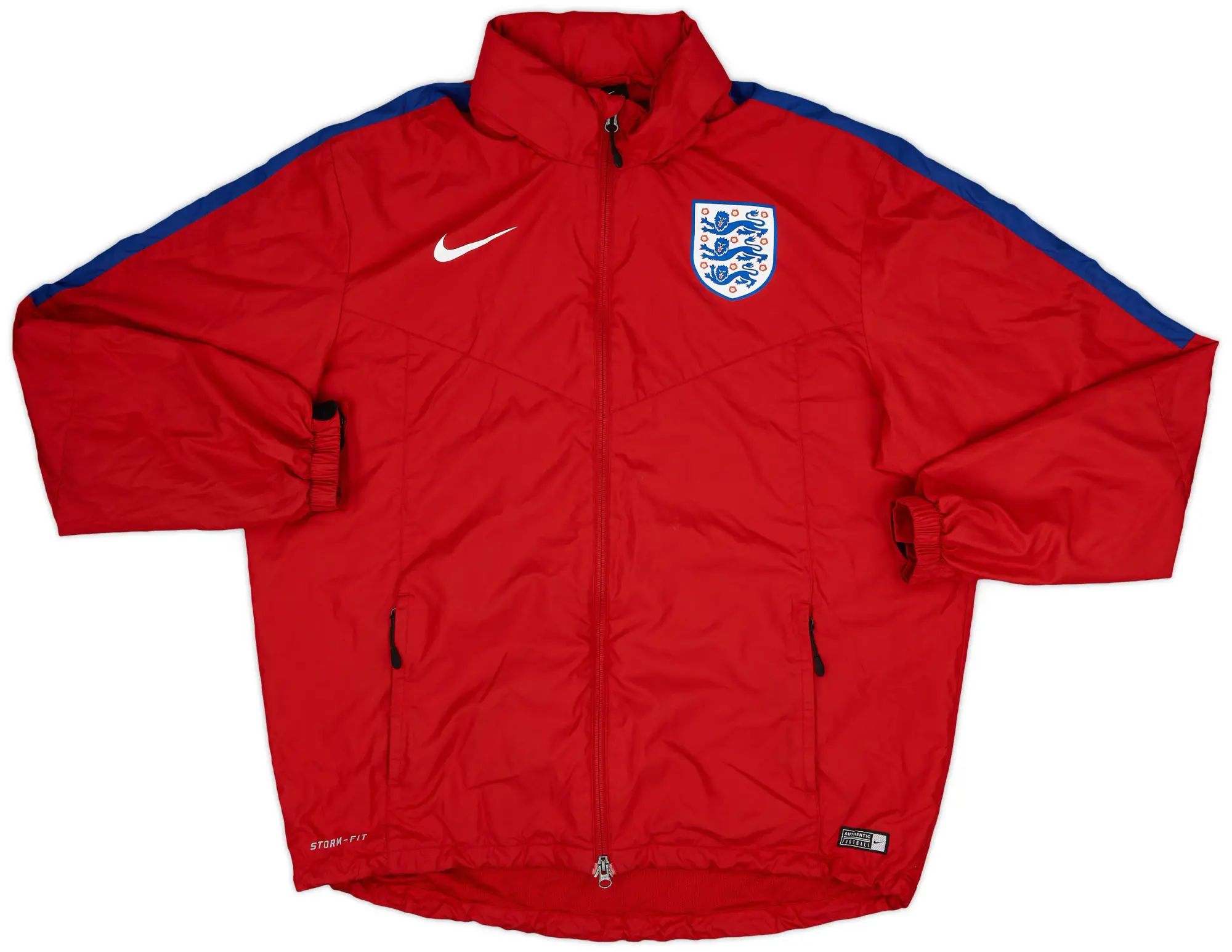 2016-17 England Nike Hooded Rain Jacket - 9/10 - (XL)