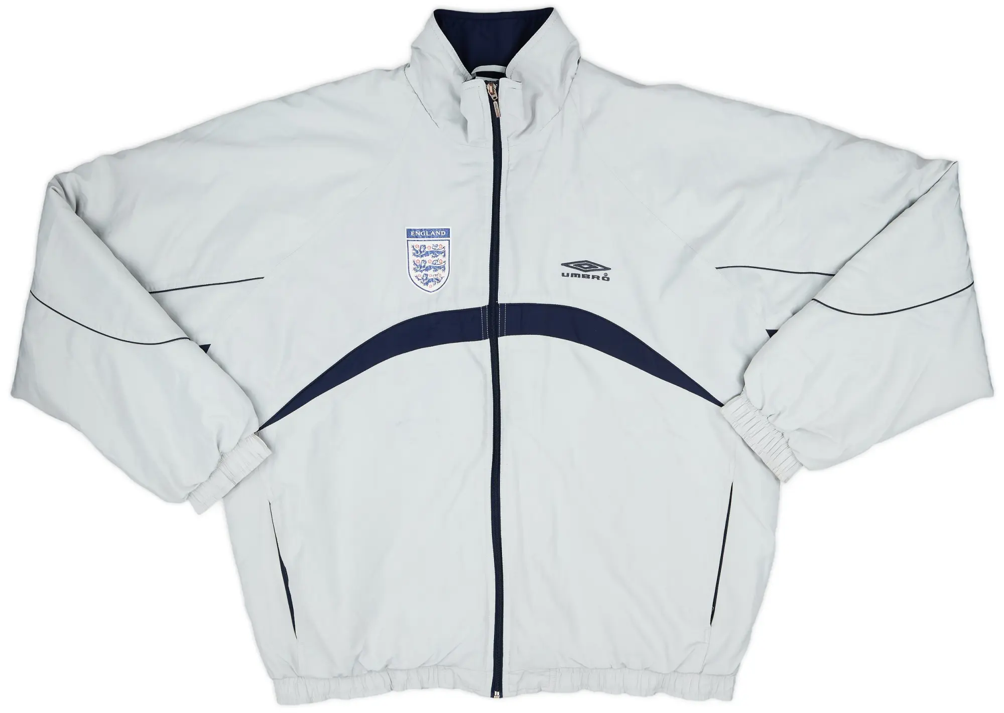 2000-02 England Umbro Track Jacket - 8/10 - (XL)