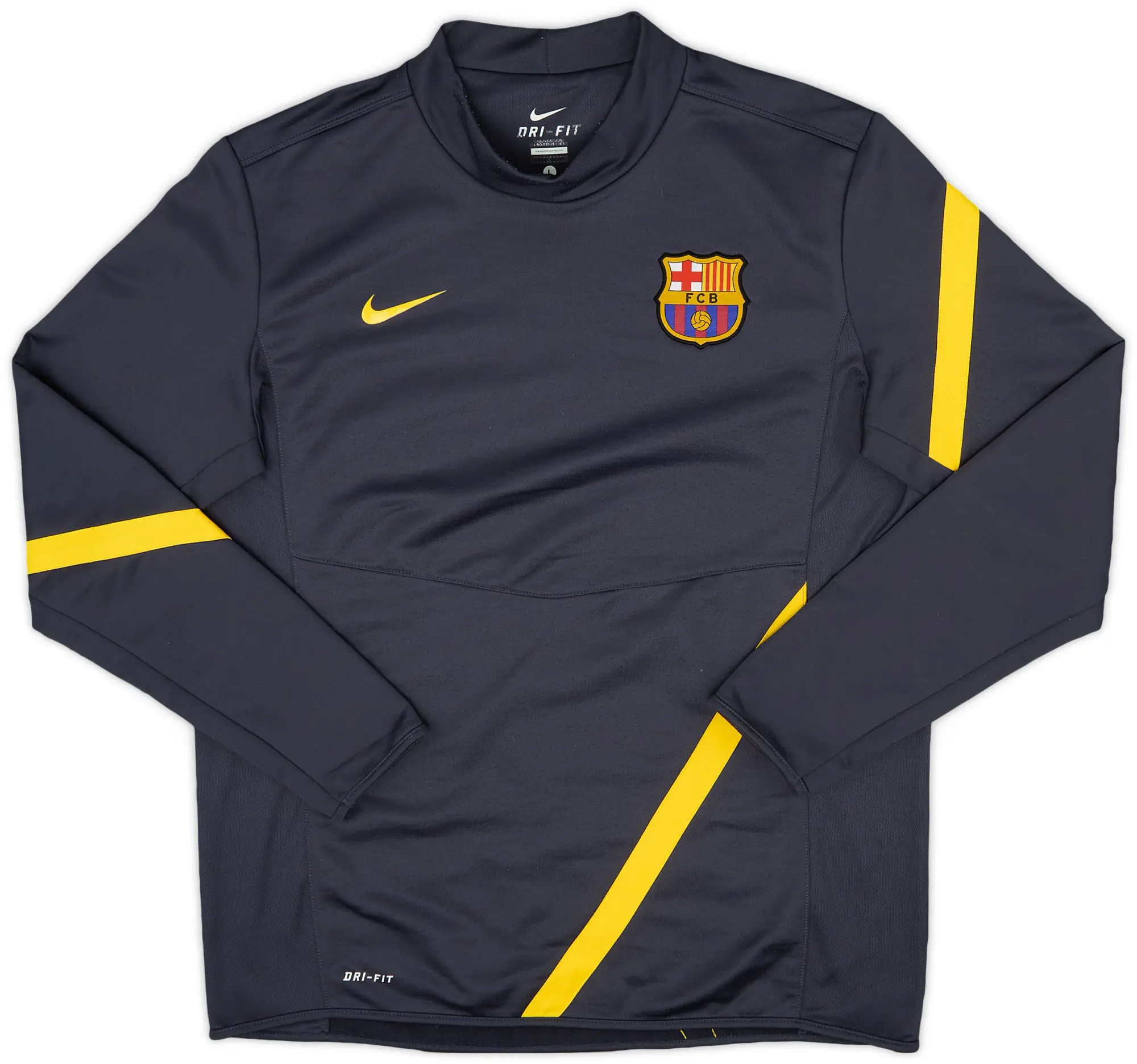 2011-12 Barcelona Nike Sweat Top - 8/10 - (L)