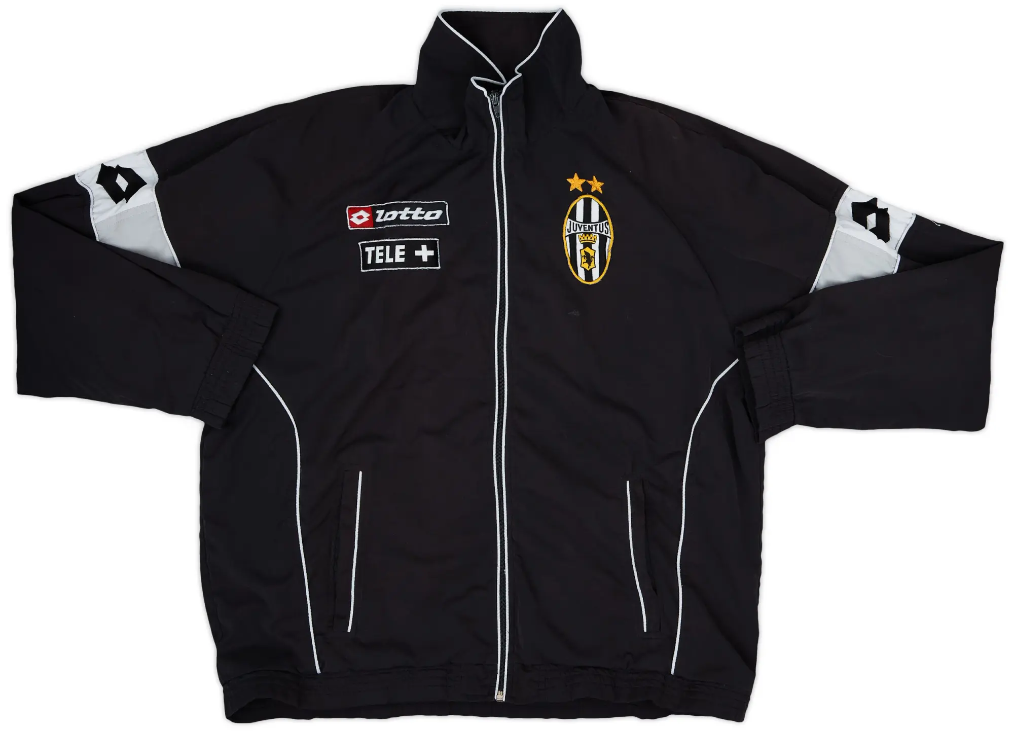 2000-01 Juventus Lotto Track Jacket - 8/10 - (L)