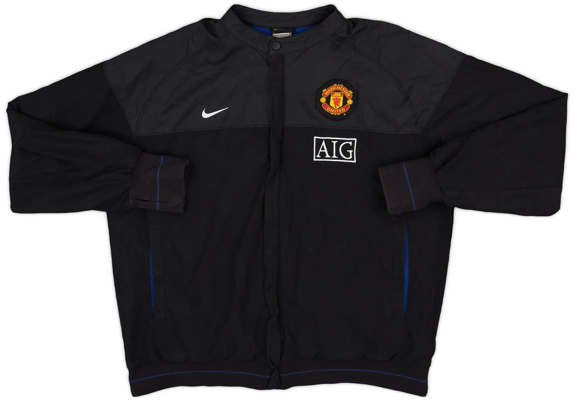 2008-09 Manchester United Nike Track Jacket - 8/10 - (XL)