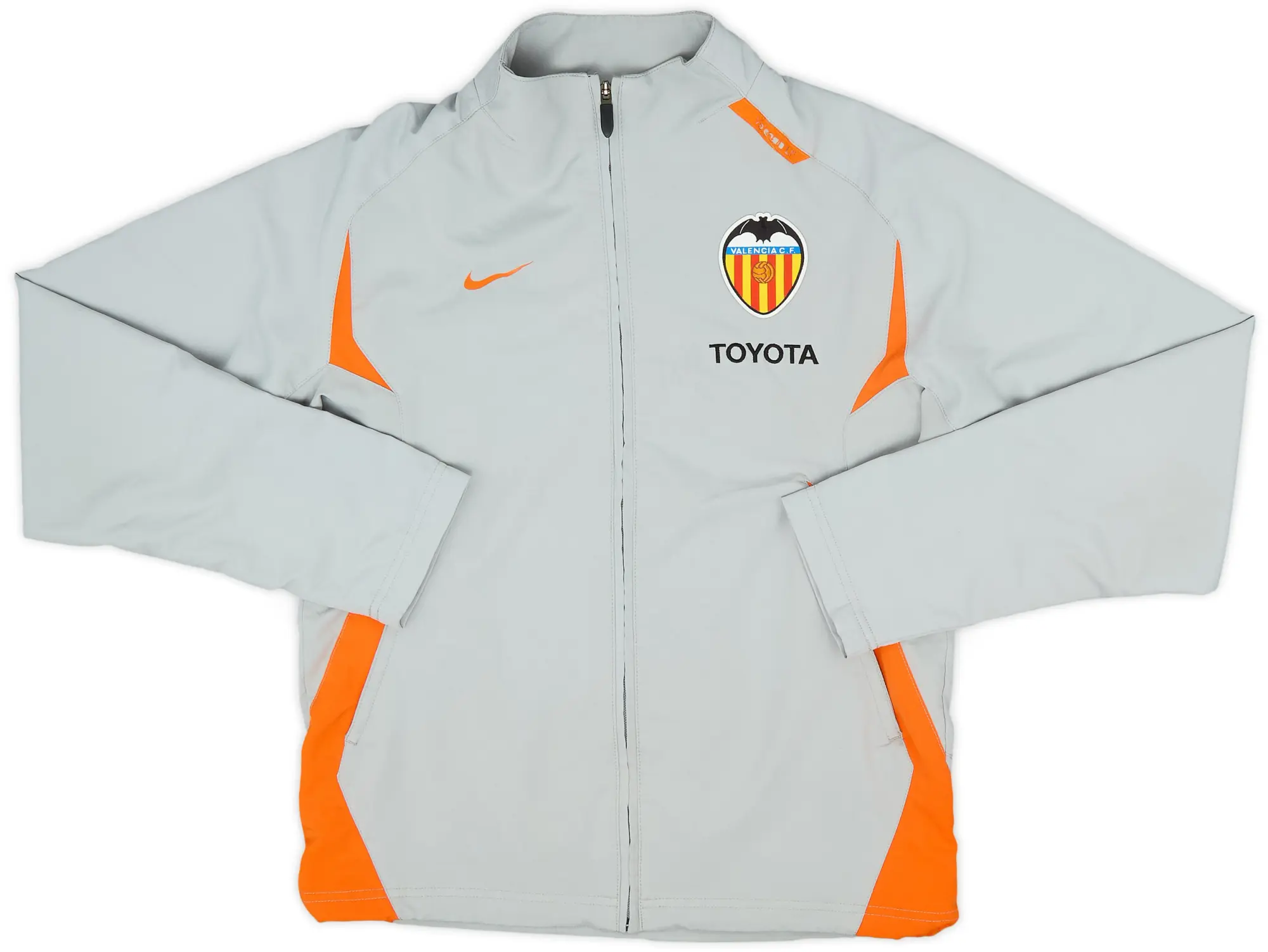 2007-08 Valencia Nike Track Jacket - 8/10 - (S)