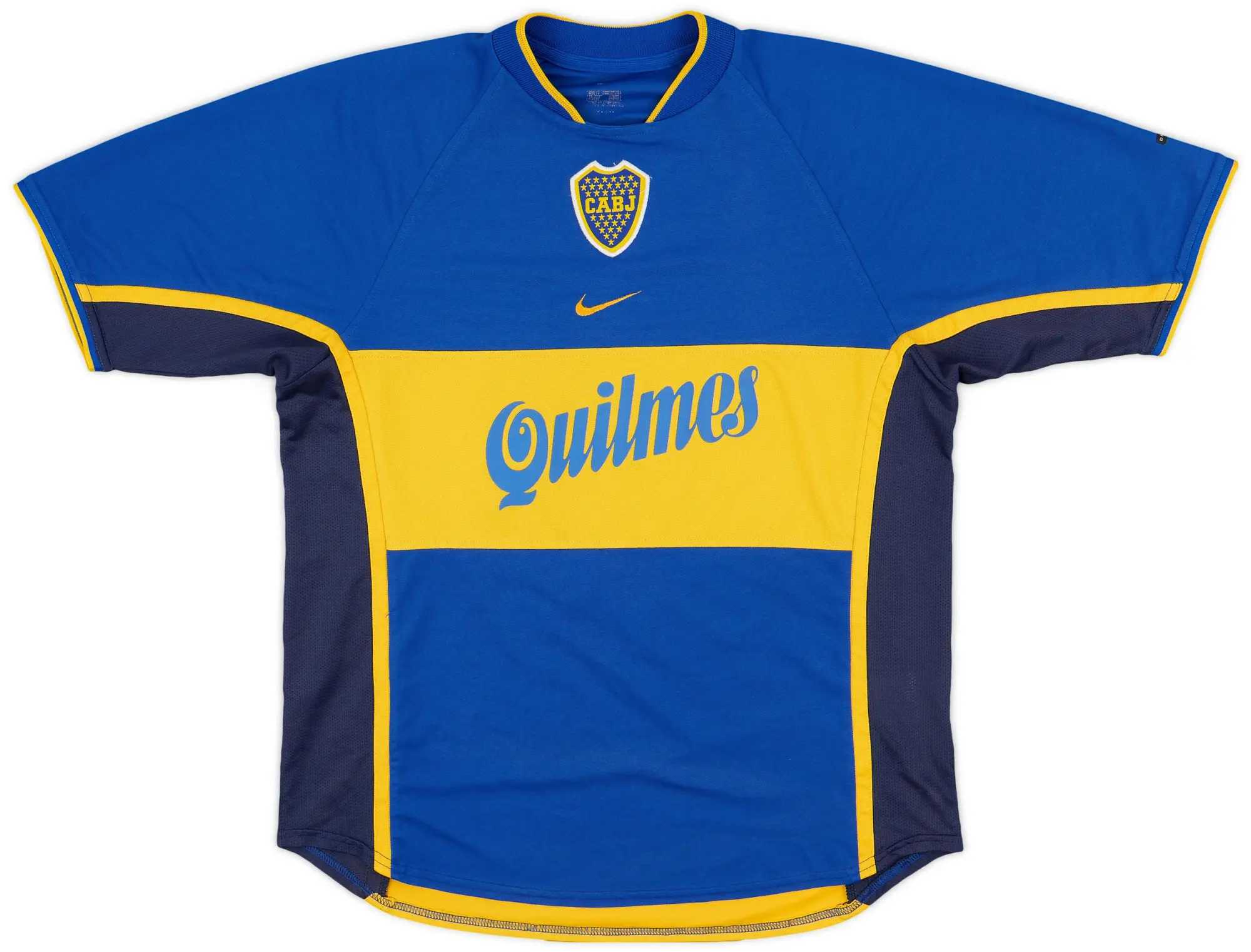 Nike 2001-02 Boca Juniors Home Shirt - 8/10 - (M)