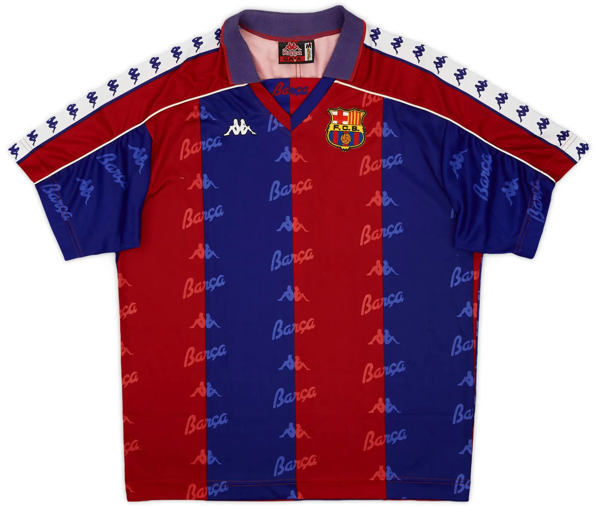 Kappa 1992-95 Barcelona Home Shirt #14 - 6/10 - (M)