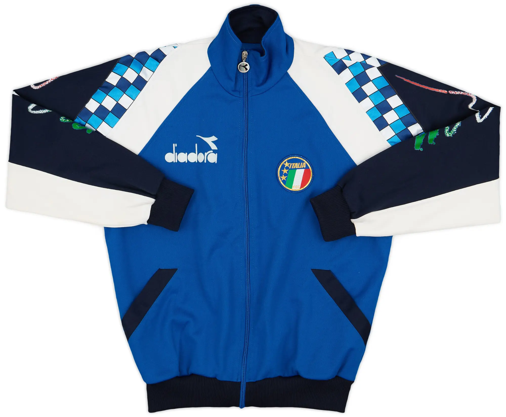 1990 Italy Diadora Track Jacket - 8/10 - (L)