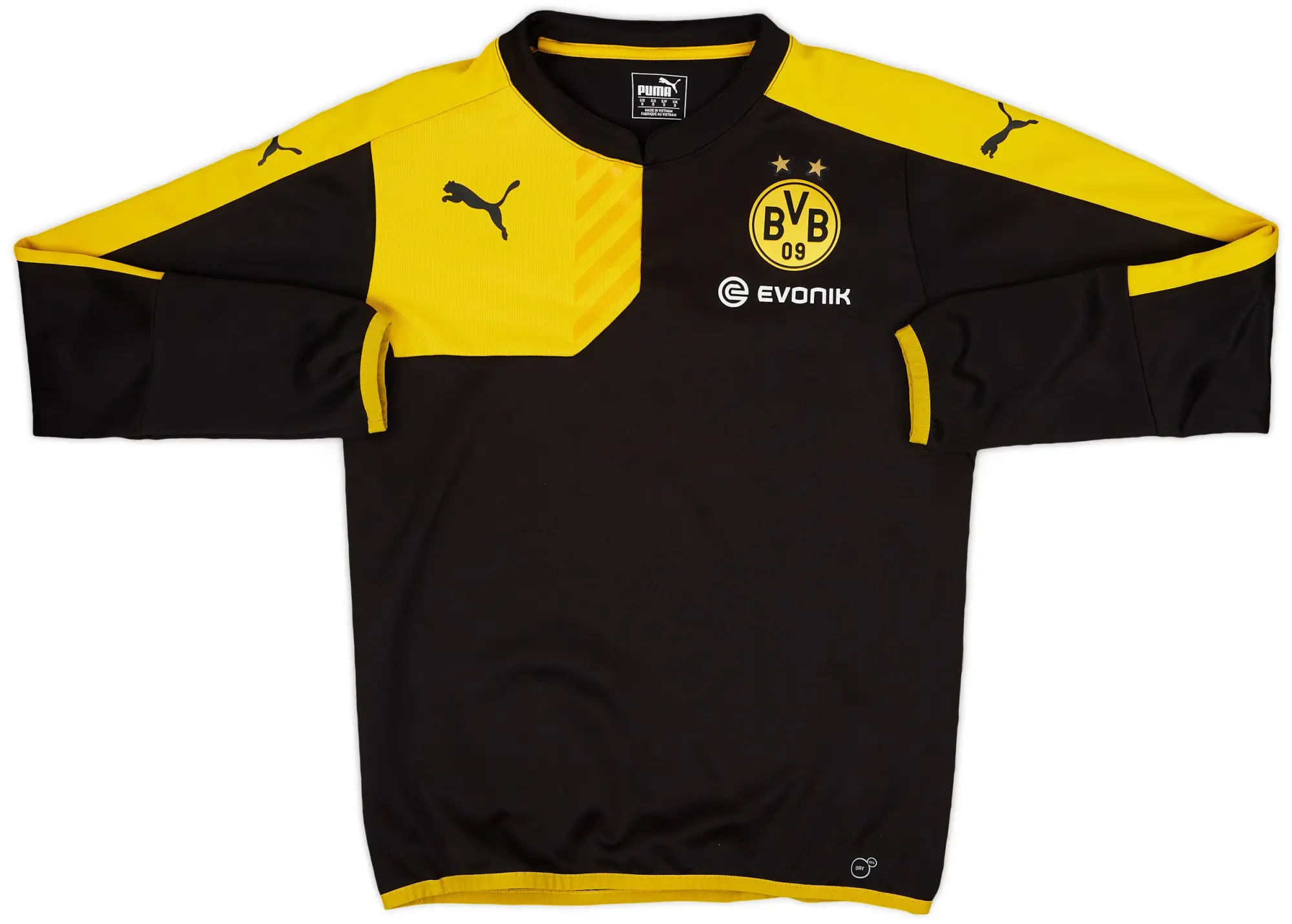 2015-16 Borussia Dortmund Puma Sweat Top - 8/10 - (S)