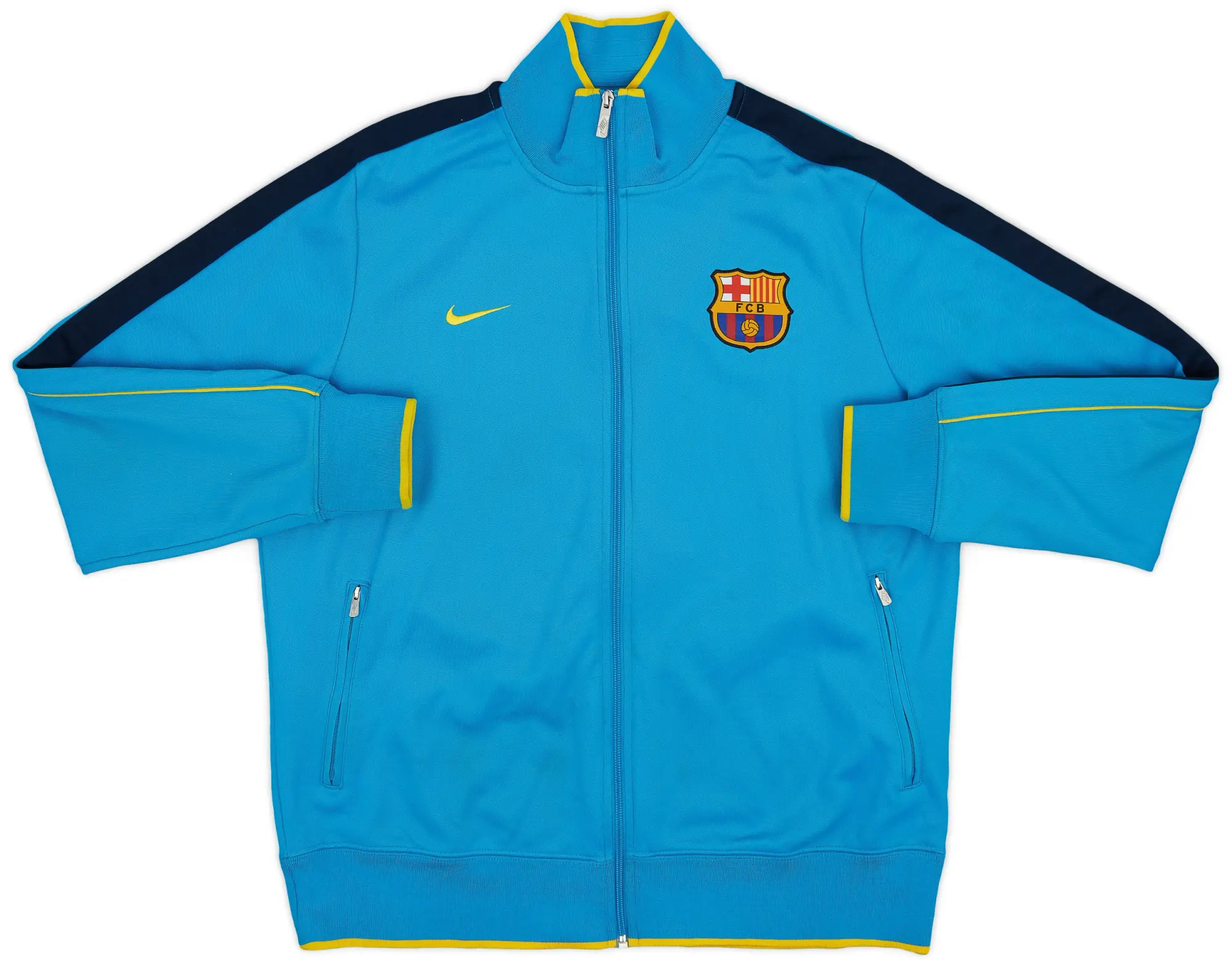 2011-12 Barcelona Nike N98 Track Jacket - 9/10 - (XL)