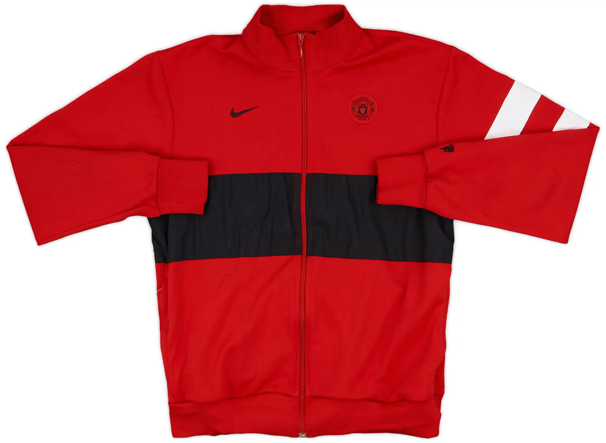2009-10 Manchester United Nike Track Jacket - 8/10 - (L)