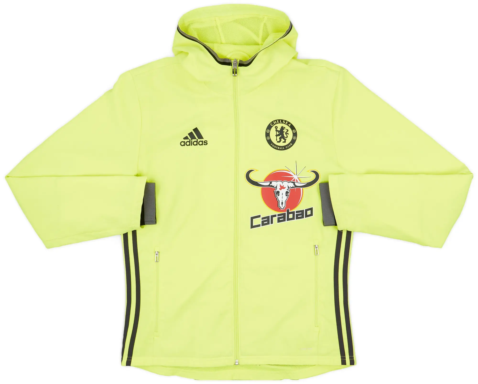 2016-17 Chelsea adidas Hooded Track Jacket - 9/10 - (S)