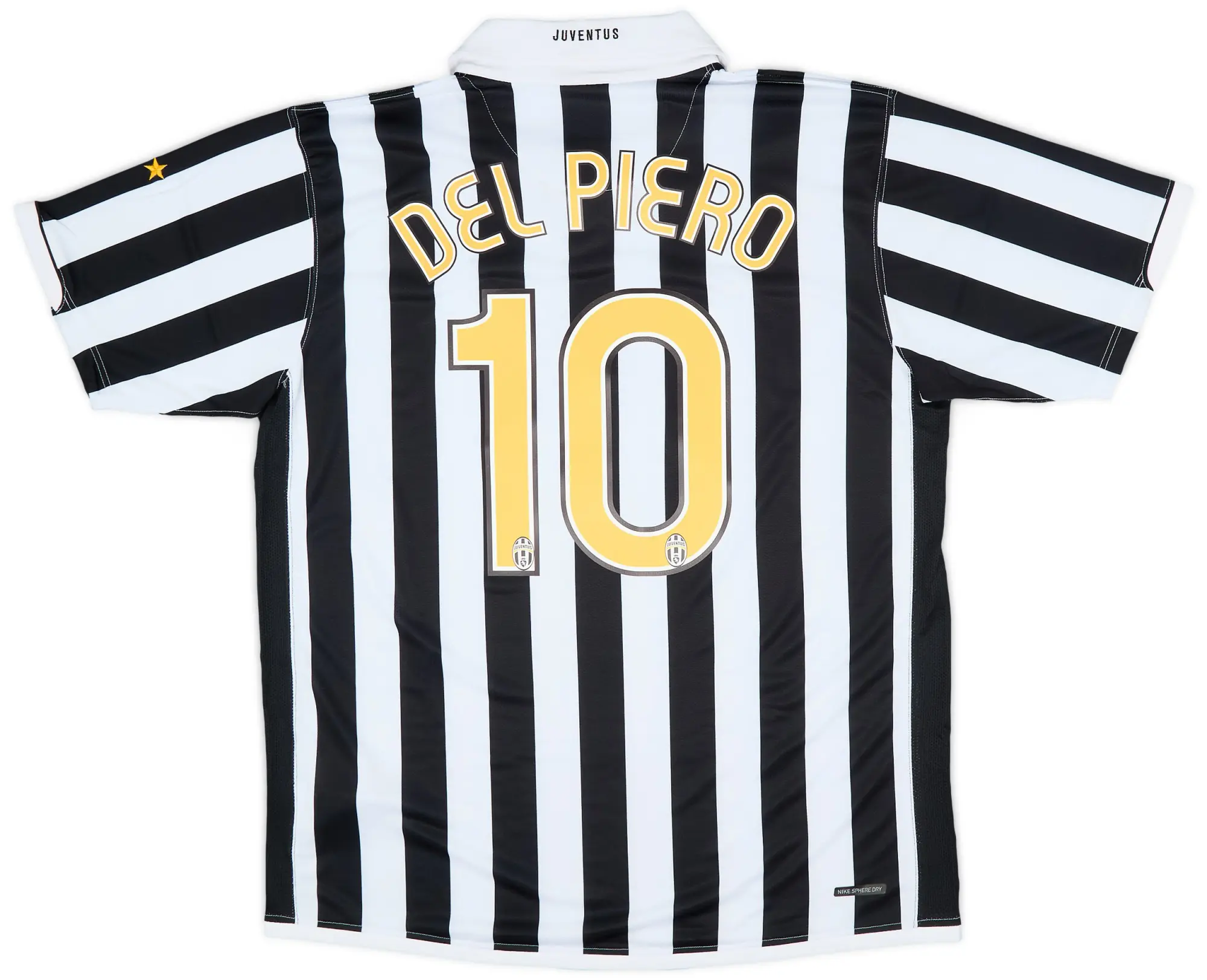 Nike 2006-07 Juventus Home Shirt Del Piero #10 (XL)