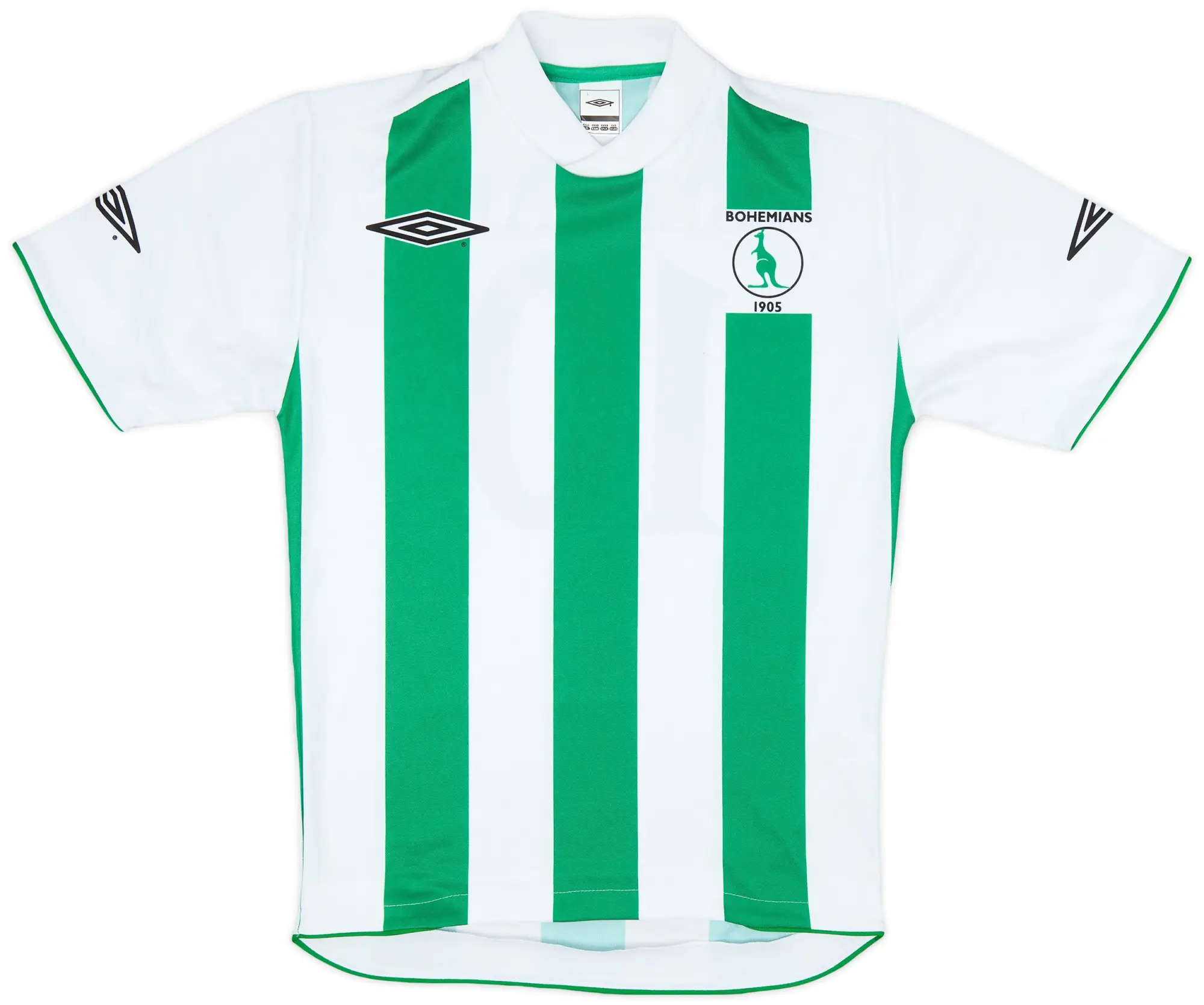Umbro 2007-08 Bohemians Praha Basic Home Shirt Slezak #10 - 9/10 - (S)