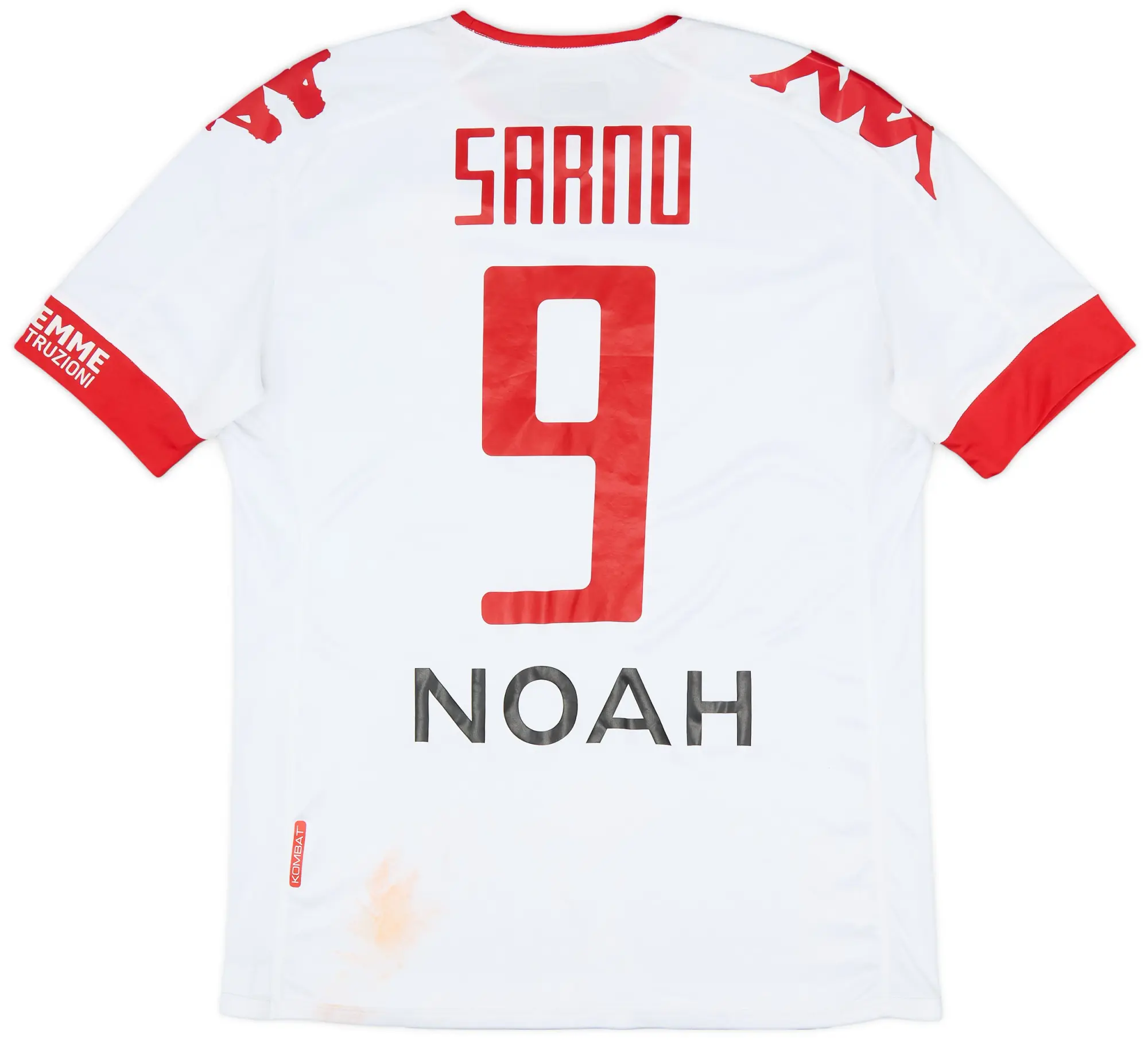 Kappa 2017-18 Padova Home Shirt Sarno #9 - 5/10 - (L)