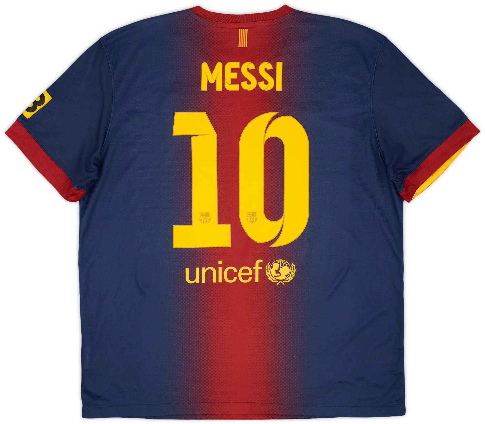 Nike 2012-13 Barcelona Home Shirt Messi #10 - 8/10 - (XL)