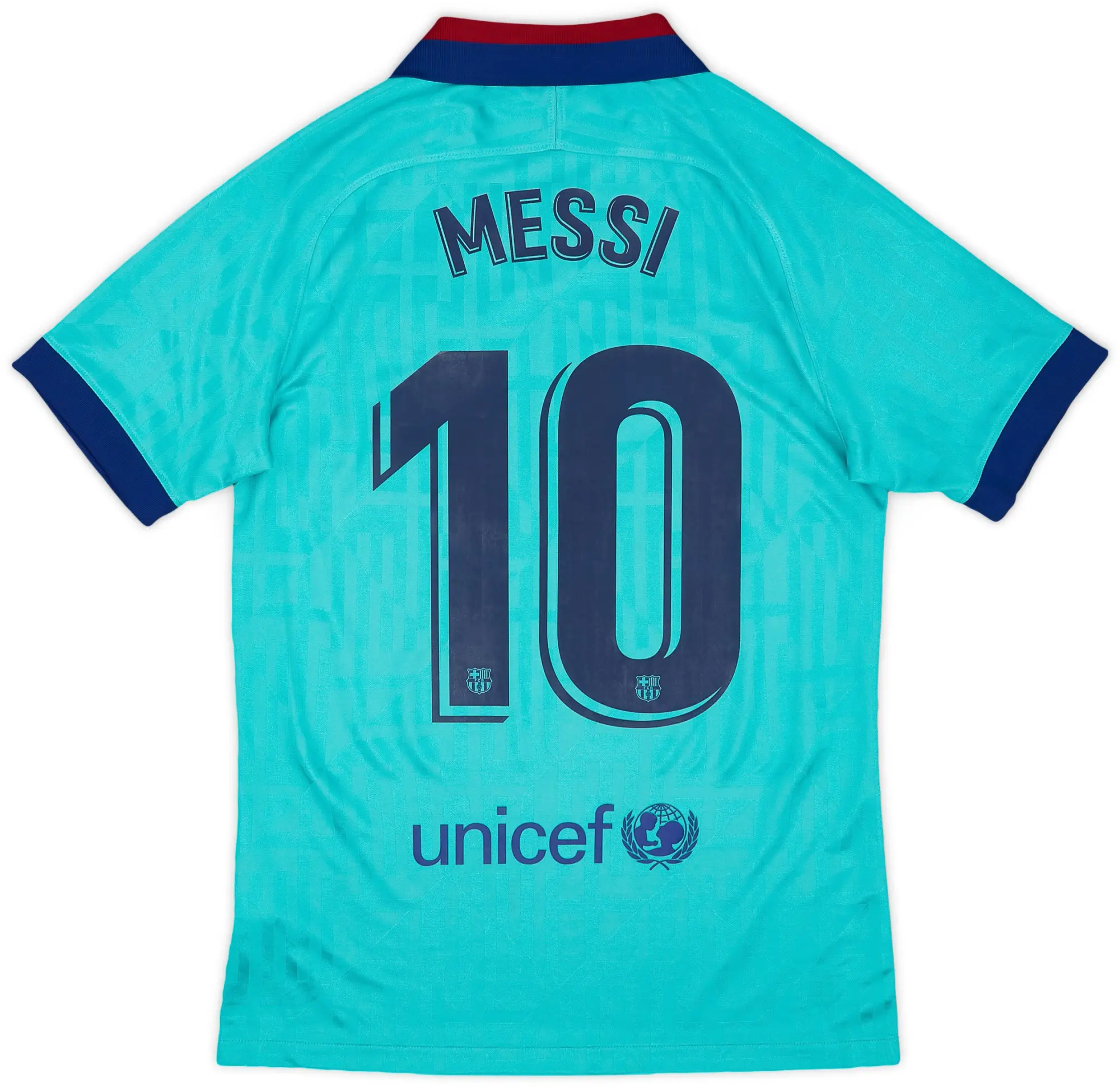 Nike 2019-20 Barcelona Third CL Shirt Messi #10 - 8/10 - (S)