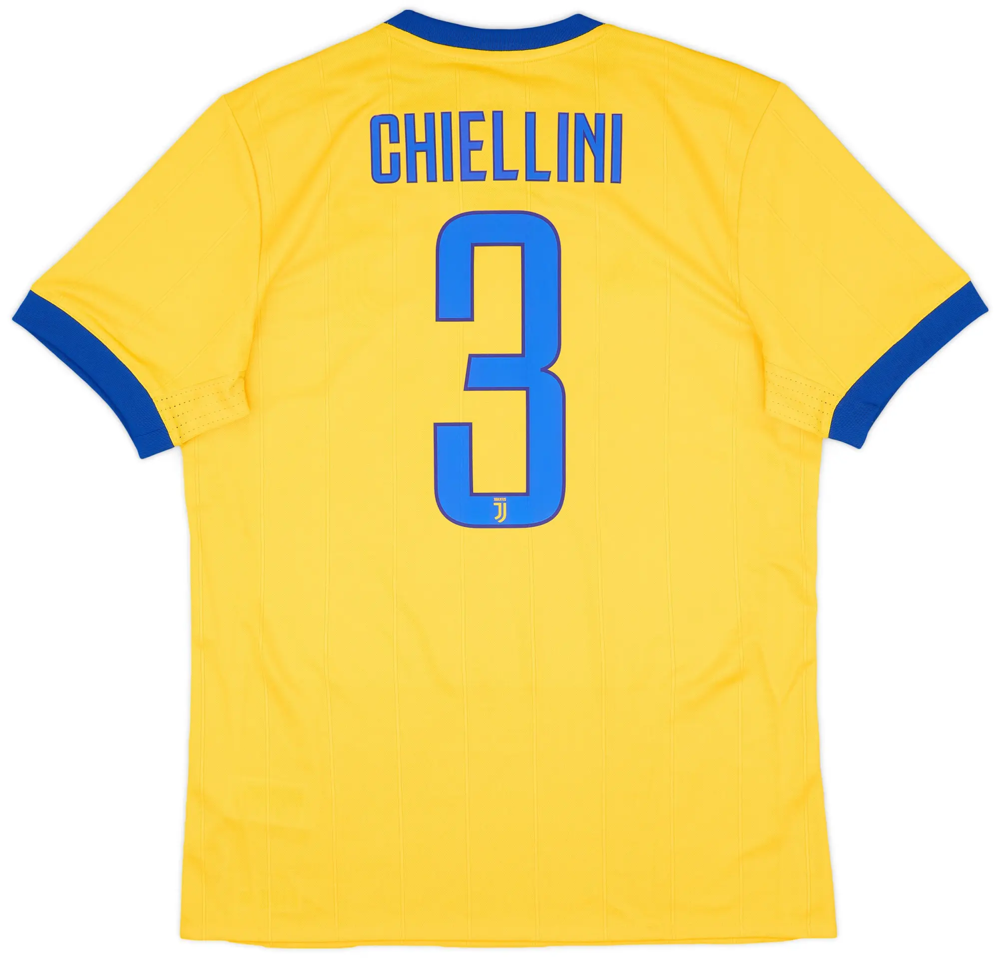 adidas 2017-18 Juventus Away Shirt Chiellini #3 (M)