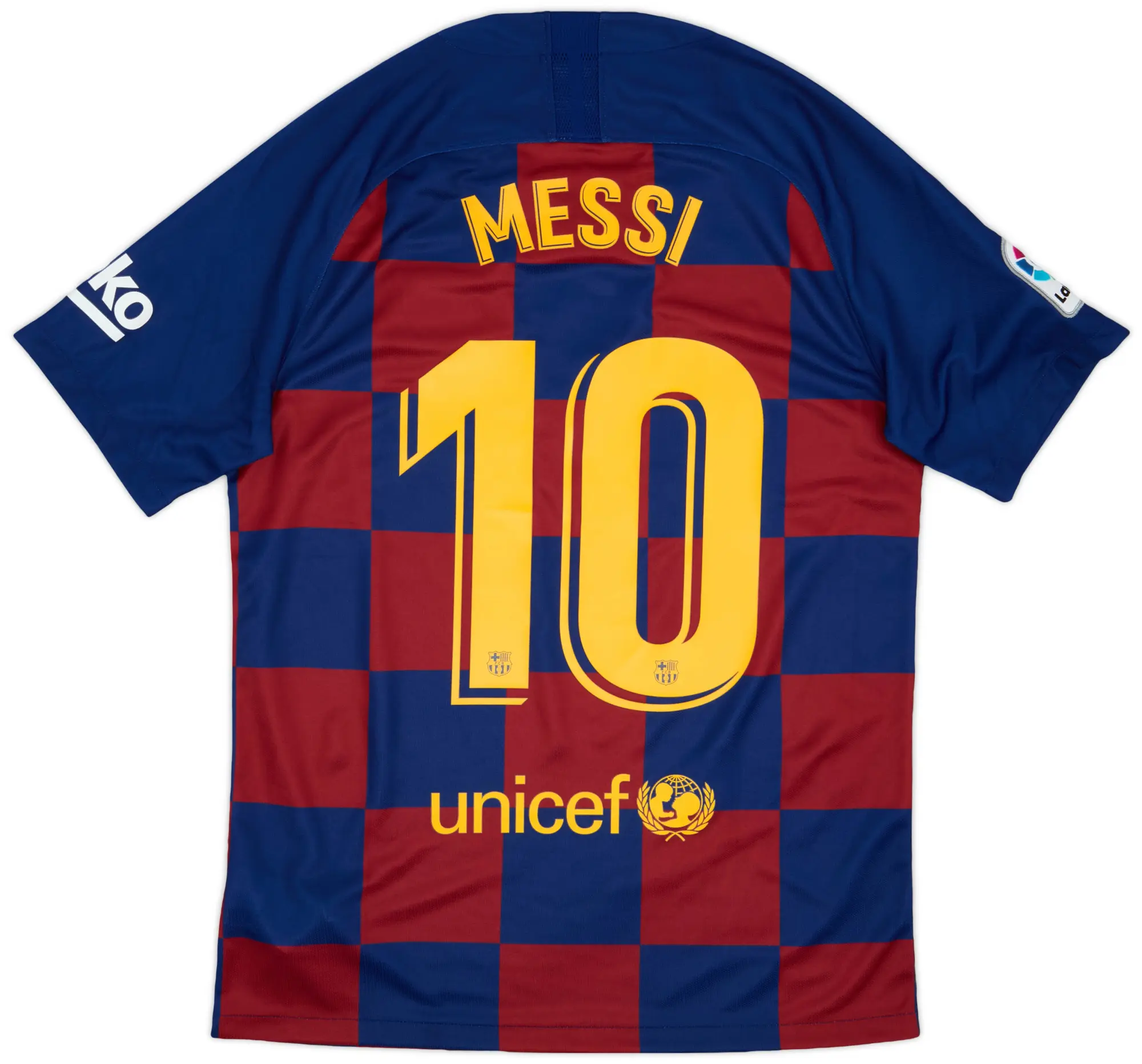 Nike 2019-20 Barcelona Special Home Shirt Messi #10 - 10/10 - (M)