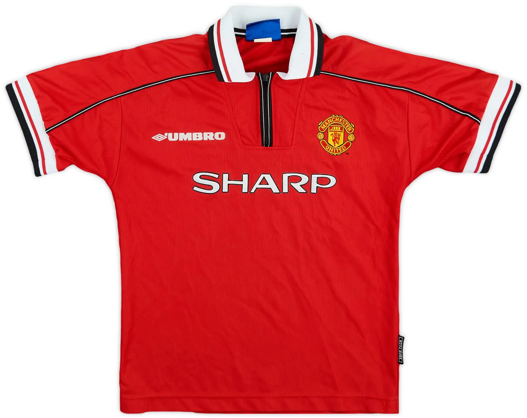Umbro 1998-00 Manchester United Home Shirt - 8/10 - (M.Boys)