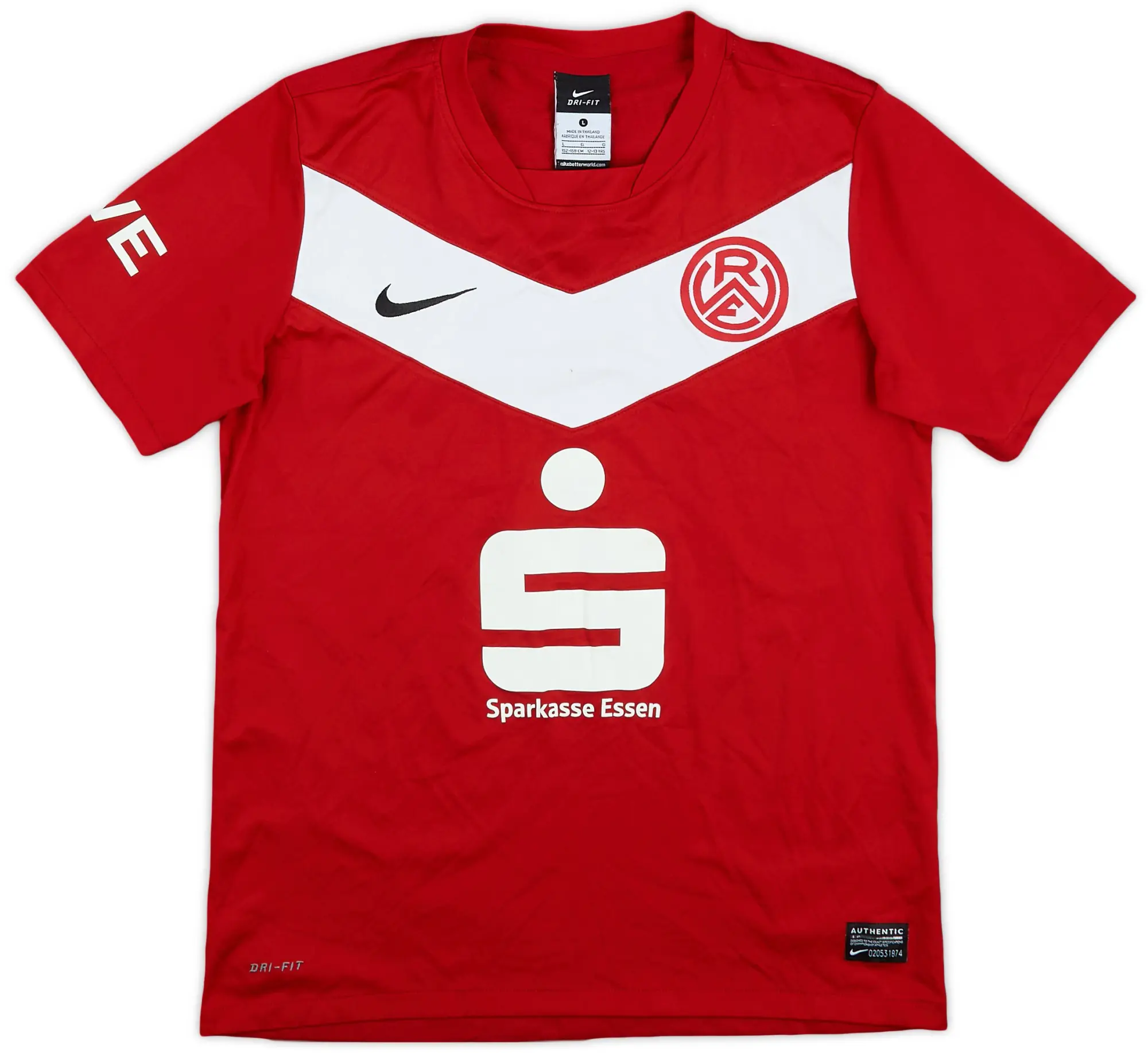 Nike 2012-13 Rot-Weiss Essen Home Shirt - 7/10 - (L.Boys)