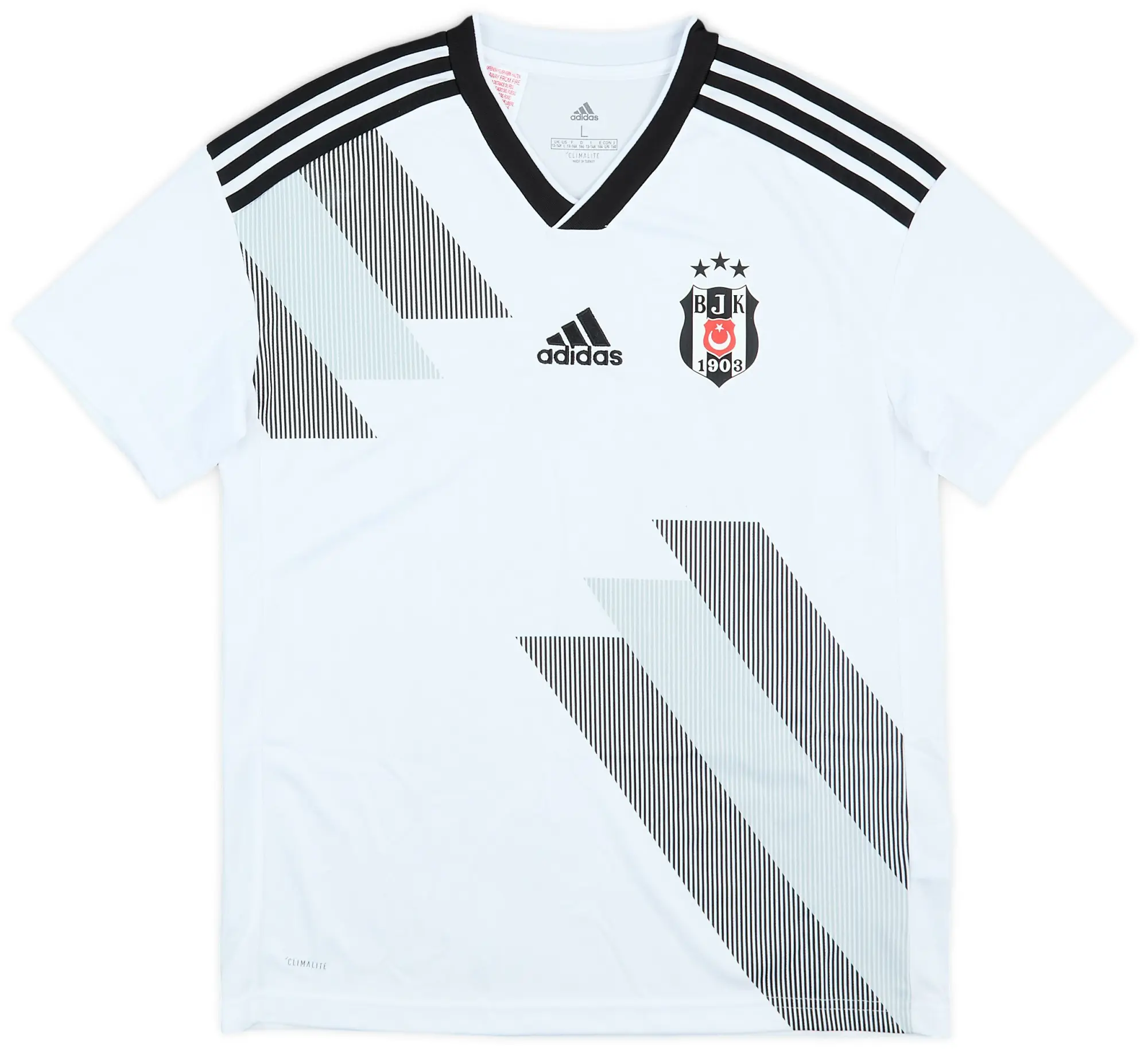 adidas 2019-20 Besiktas Home Shirt - 10/10 - (L.Boys)