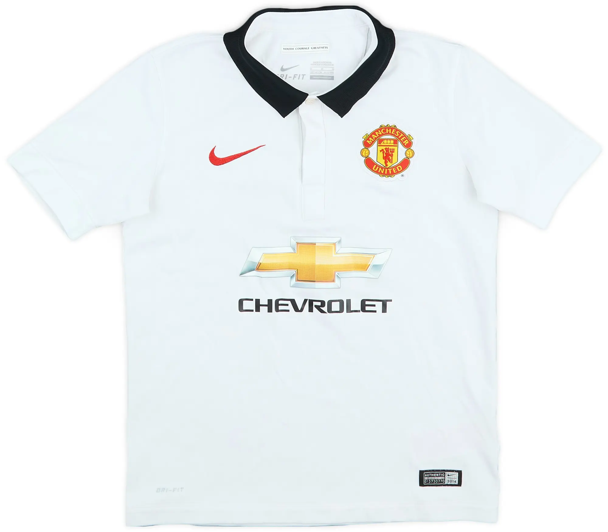 Nike 2014-15 Manchester United Away Shirt - 8/10 - (M.Boys)