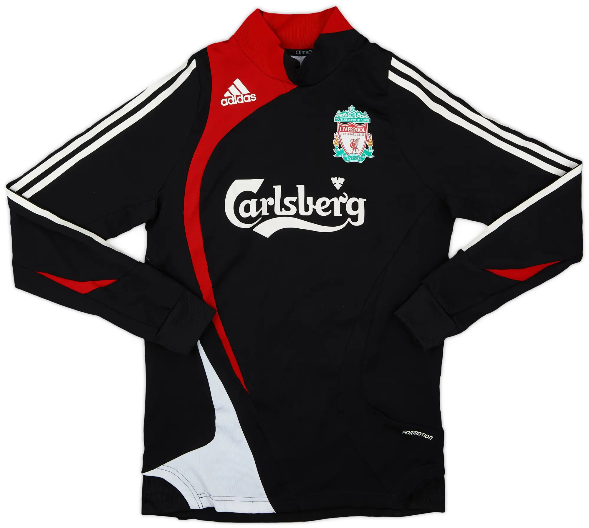 adidas 2007-08 Liverpool Formotion Training Top - 5/10 - (S/M)