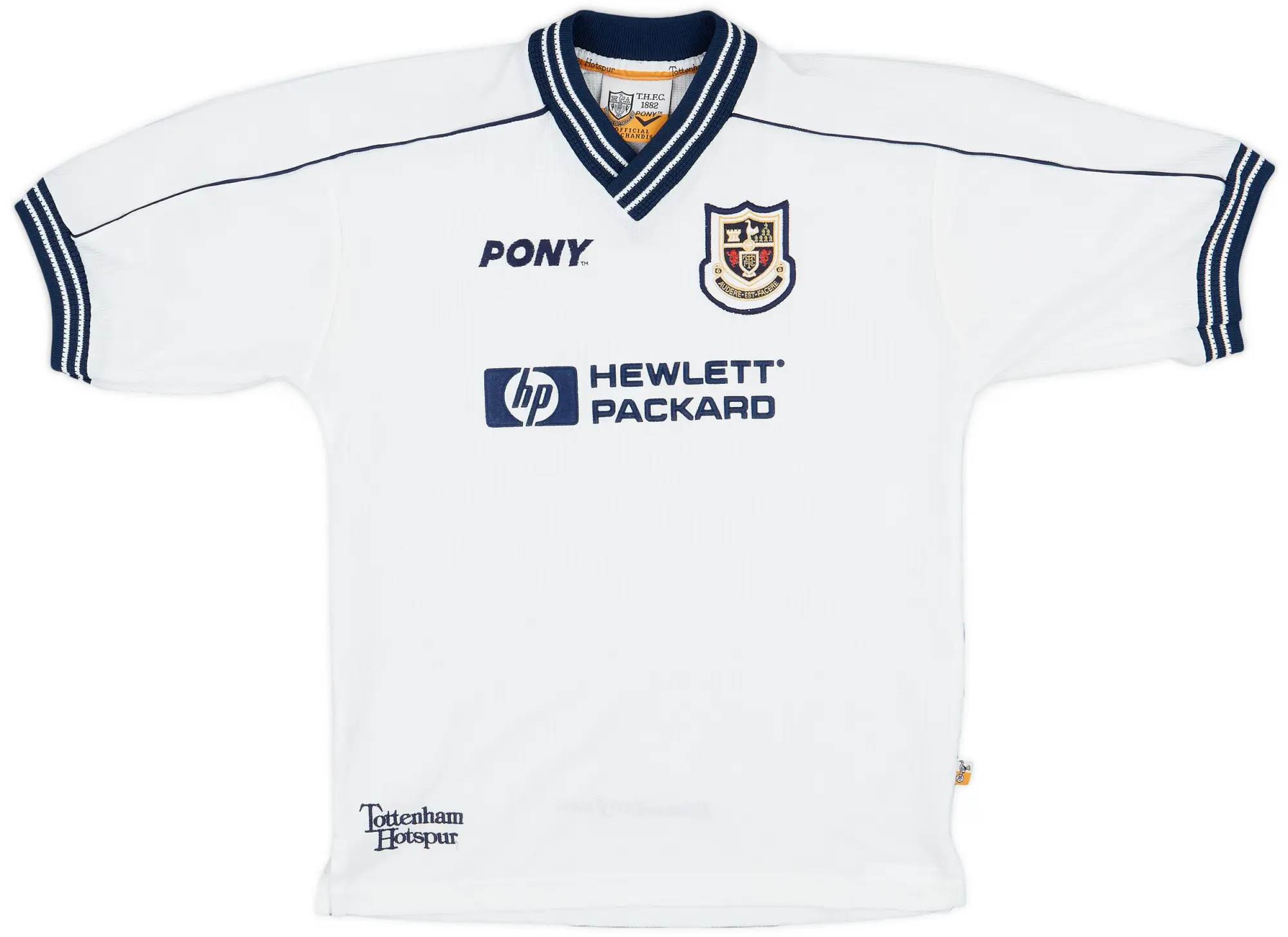 1997-99 Tottenham Home Shirt - 9/10 - (Y)