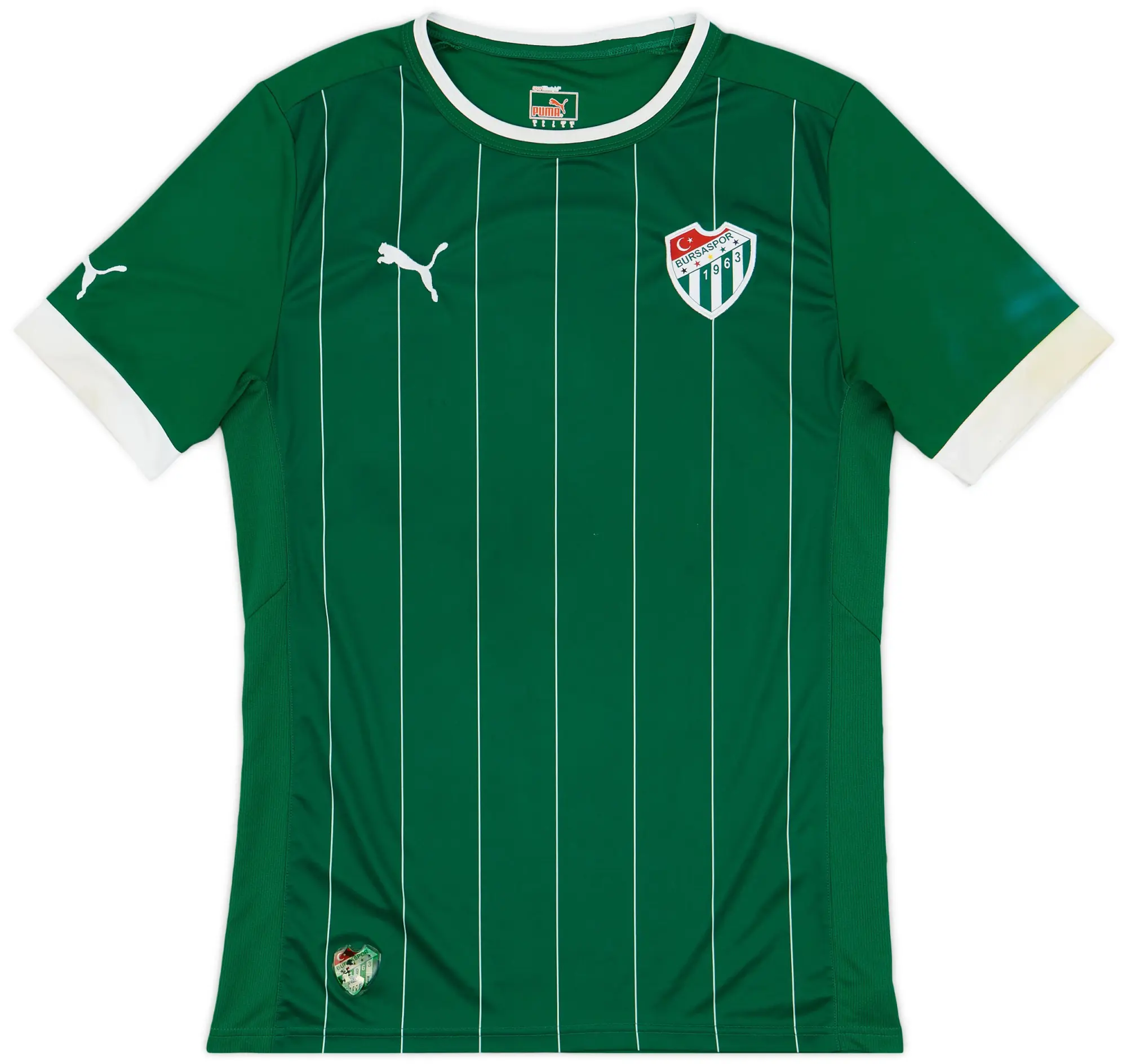 2012-13 Bursaspor Squad Signed Puma Away Shirt - 8/10 - (L)