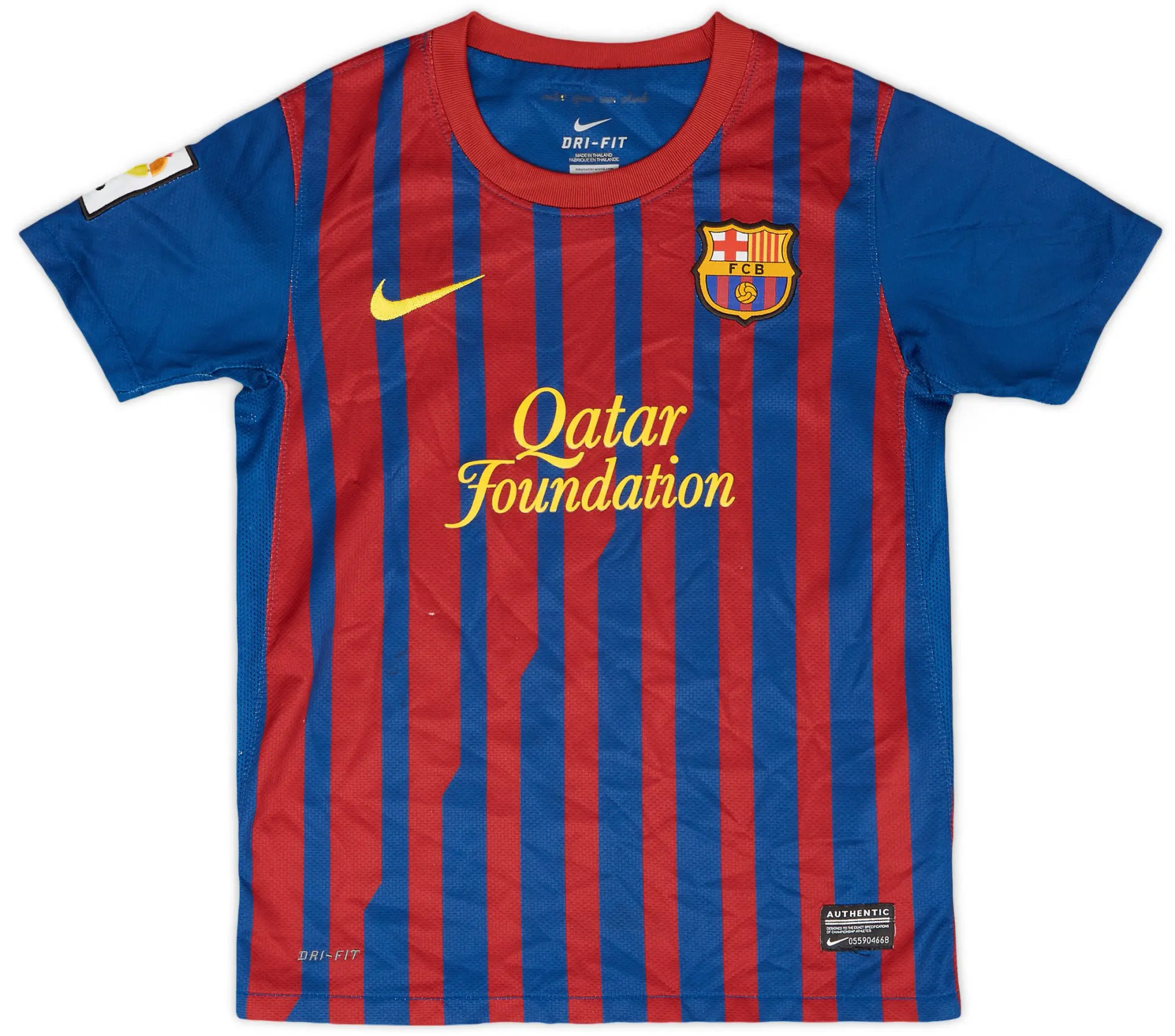 Nike 2011-12 Barcelona Home Shirt - 8/10 - (S.Boys)