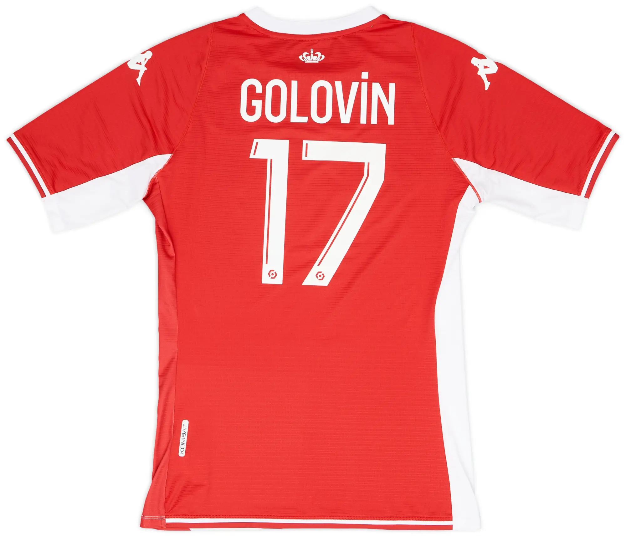 Kappa 2021-22 Monaco Authentic Home Shirt Golovin #17 - 9/10 - (M)