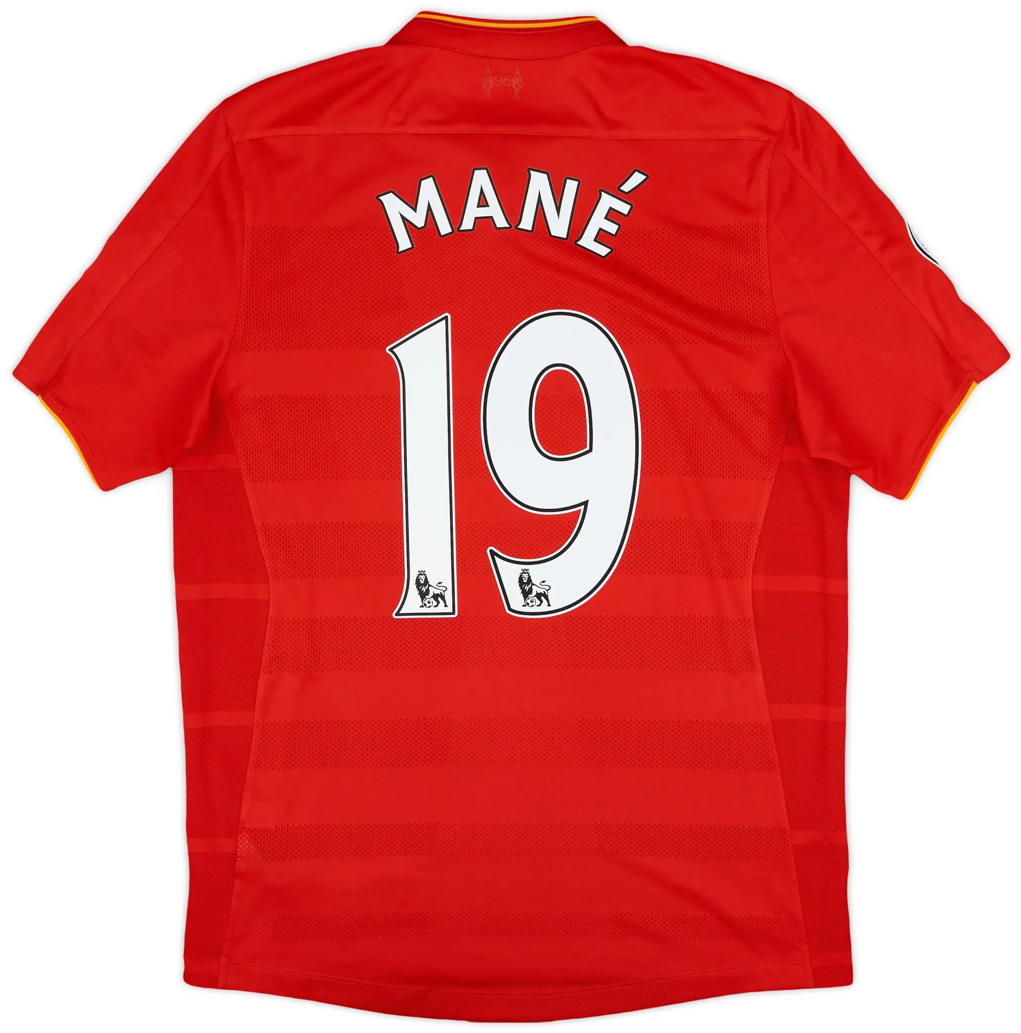 NewBalance 2016-17 Liverpool Home Shirt Mane #19 - 6/10 - (M)