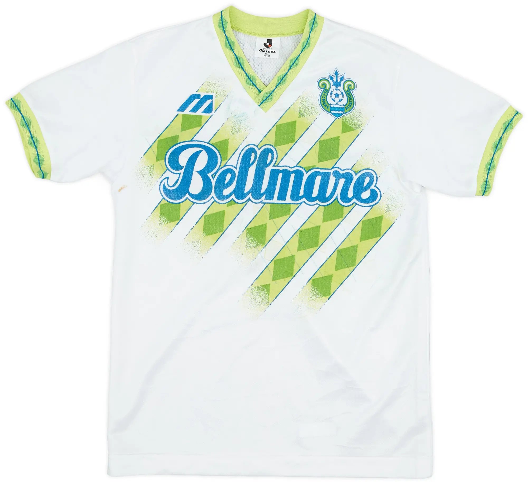 1993-94 Bellmare Hiratsuka Mizuno Signed Training Shirt - 5/10 - (M)