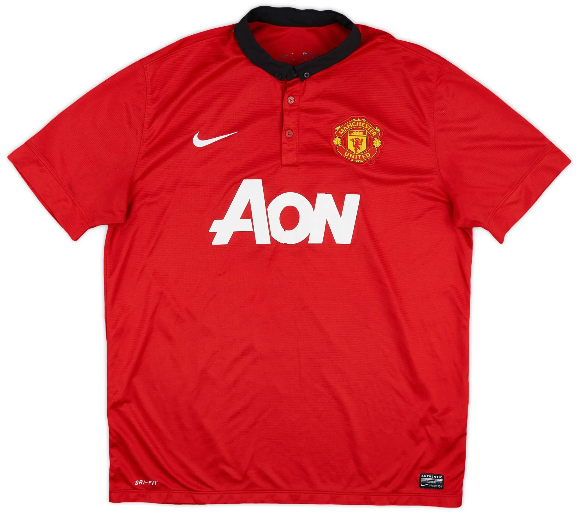 Nike 2013-14 Manchester United Home Shirt Rooney #10 - 9/10 - (S)