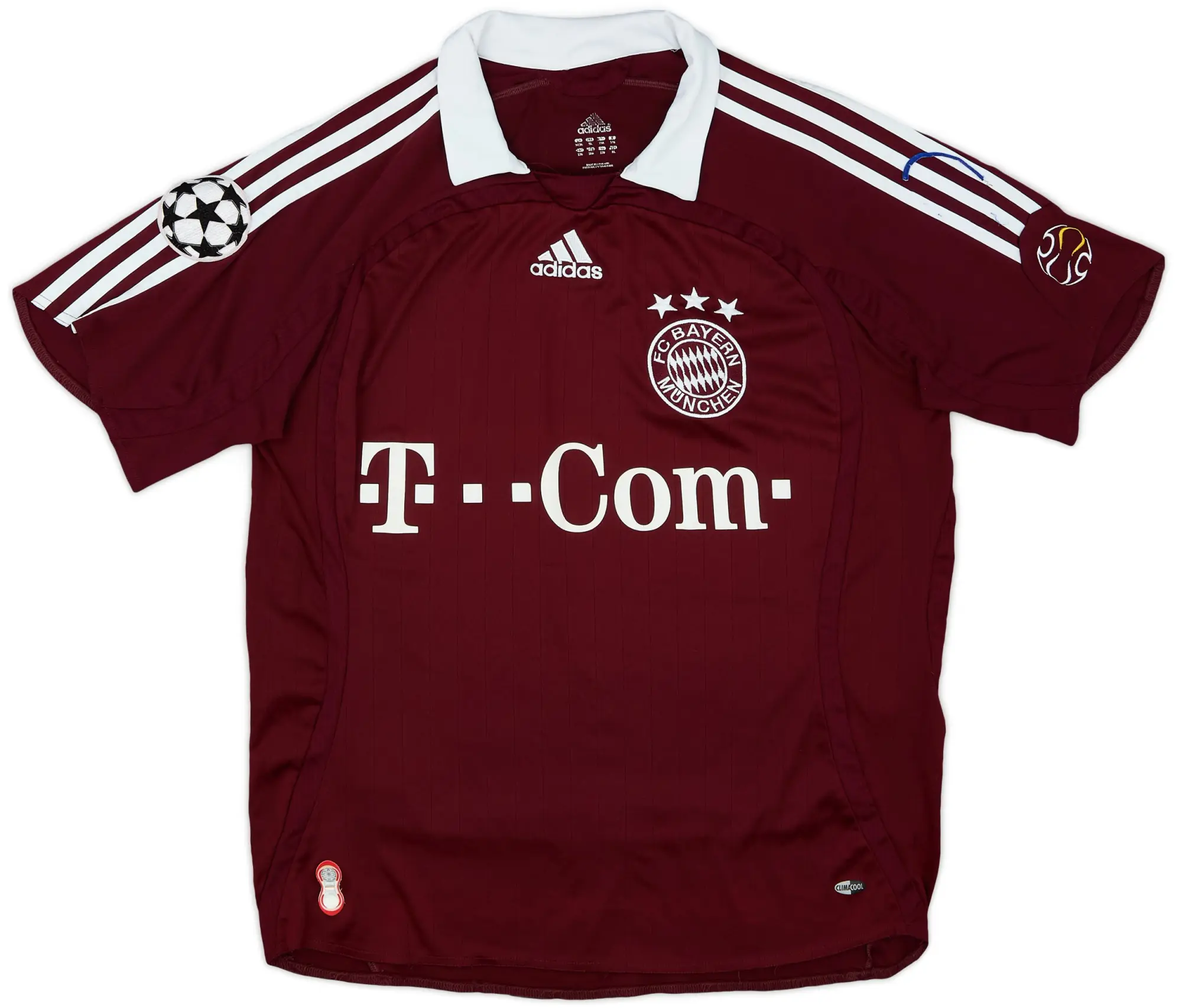 adidas 2006-07 Bayern Munich CL Shirt - 6/10 - (XL.Boys)