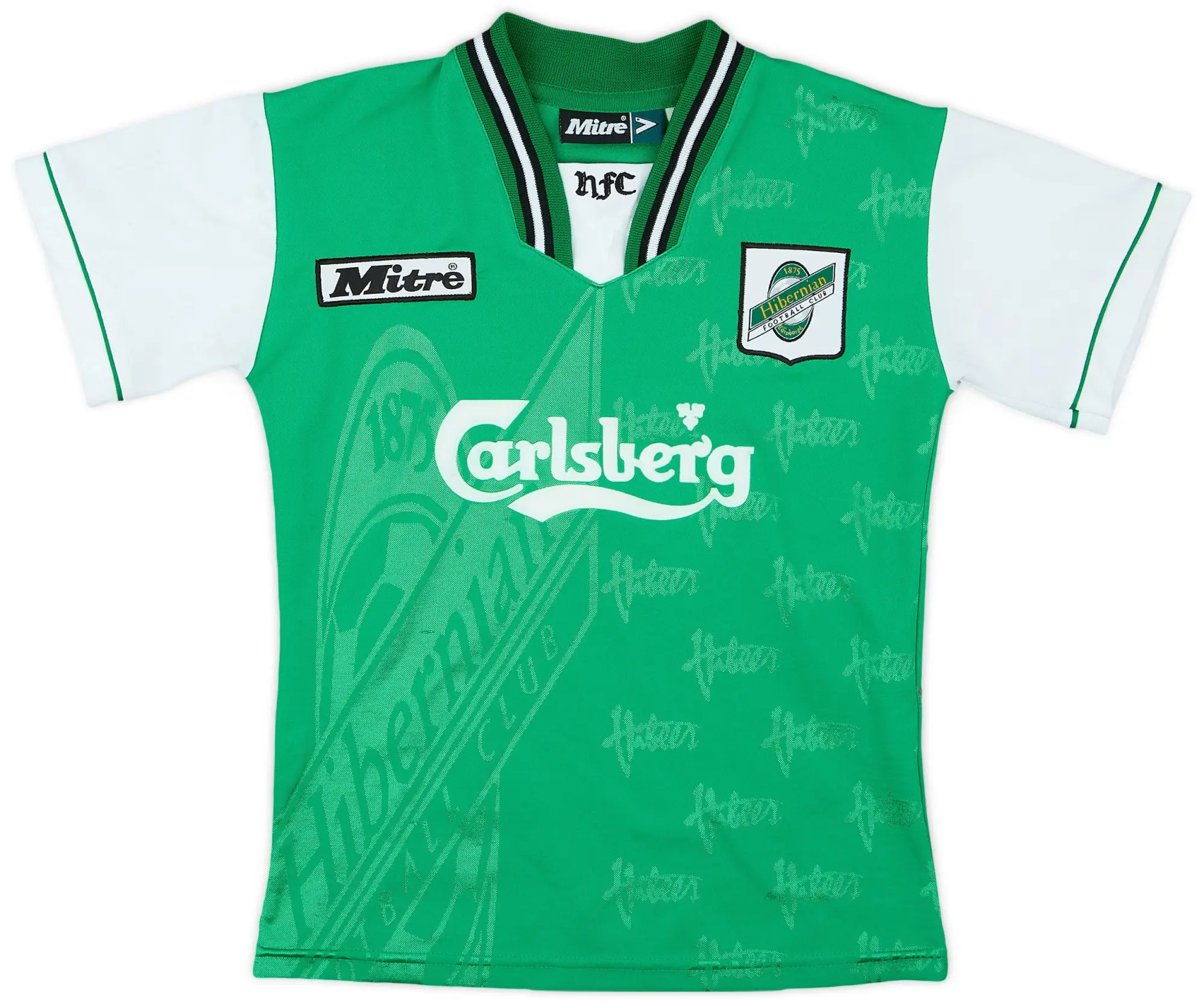 1996-98 Hibernian Home Shirt - 8/10 - (M.Boys)