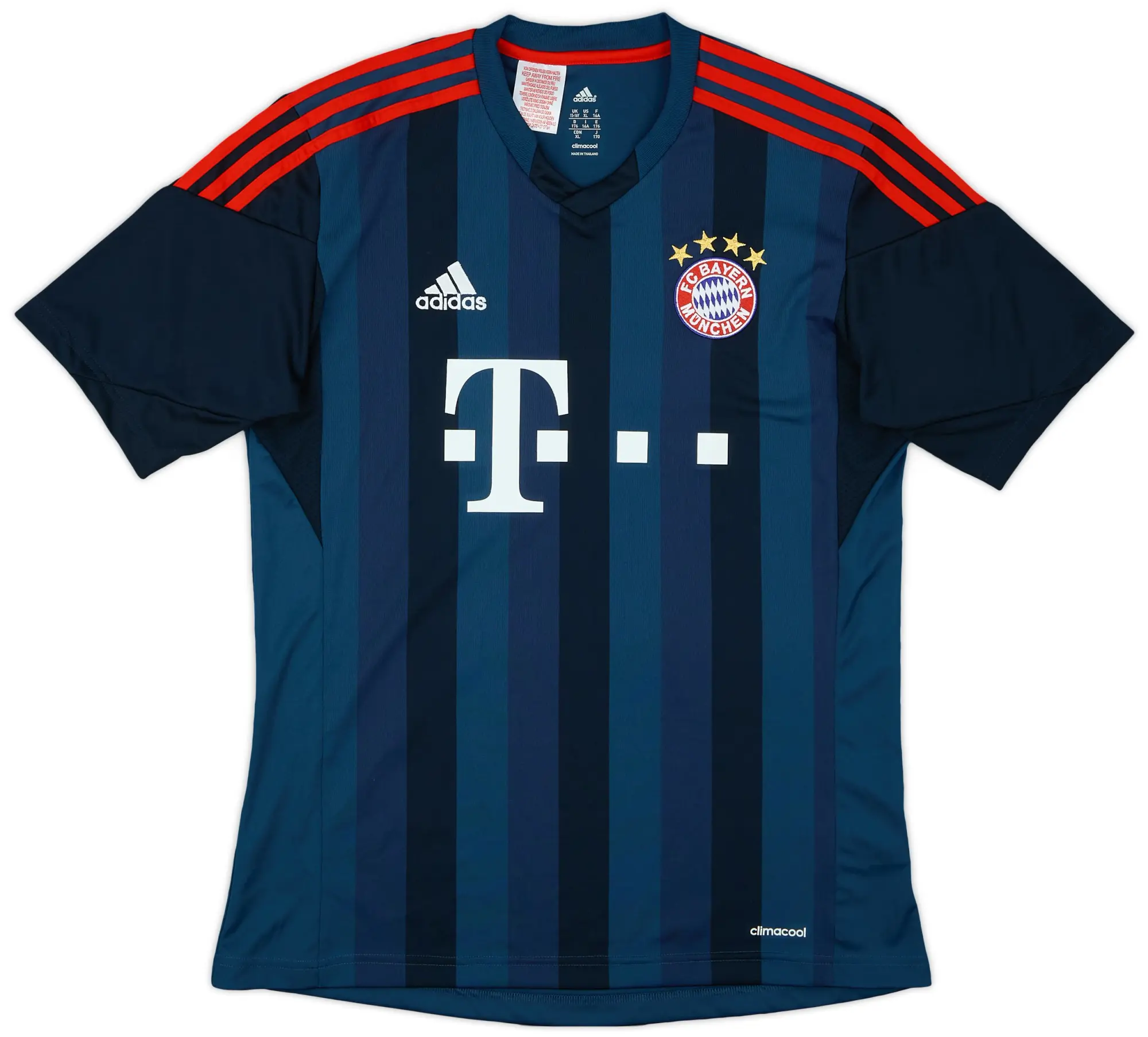 adidas 2013-14 Bayern Munich Third Shirt - 8/10 - (XL.Boys)