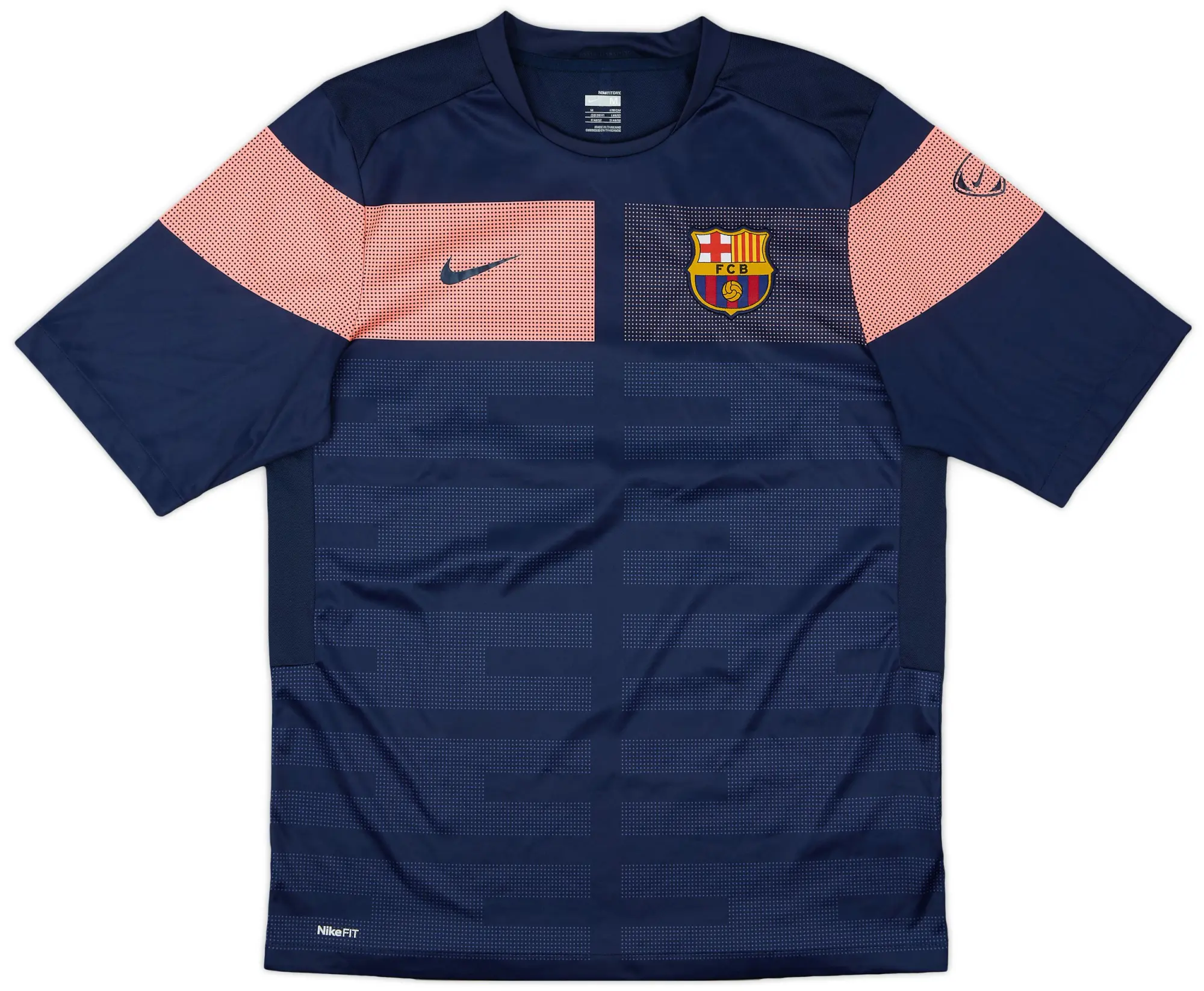 2009-10 Barcelona Nike Training Shirt - 8/10 - (M)