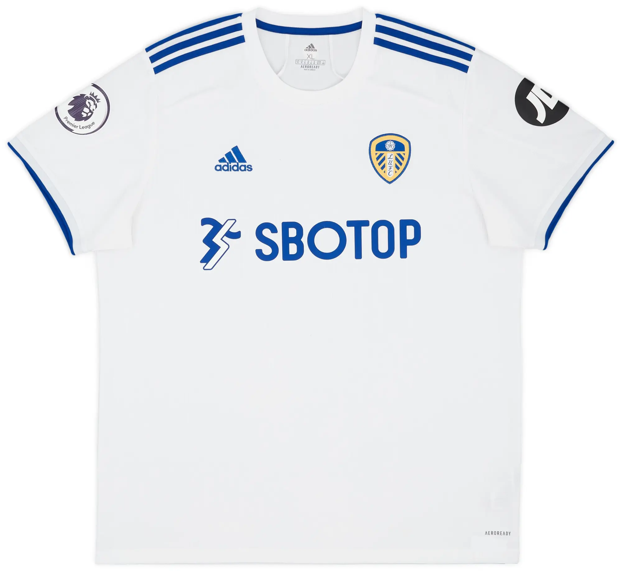 adidas 2020-21 Leeds United Home Shirt - 7/10 - (XL)