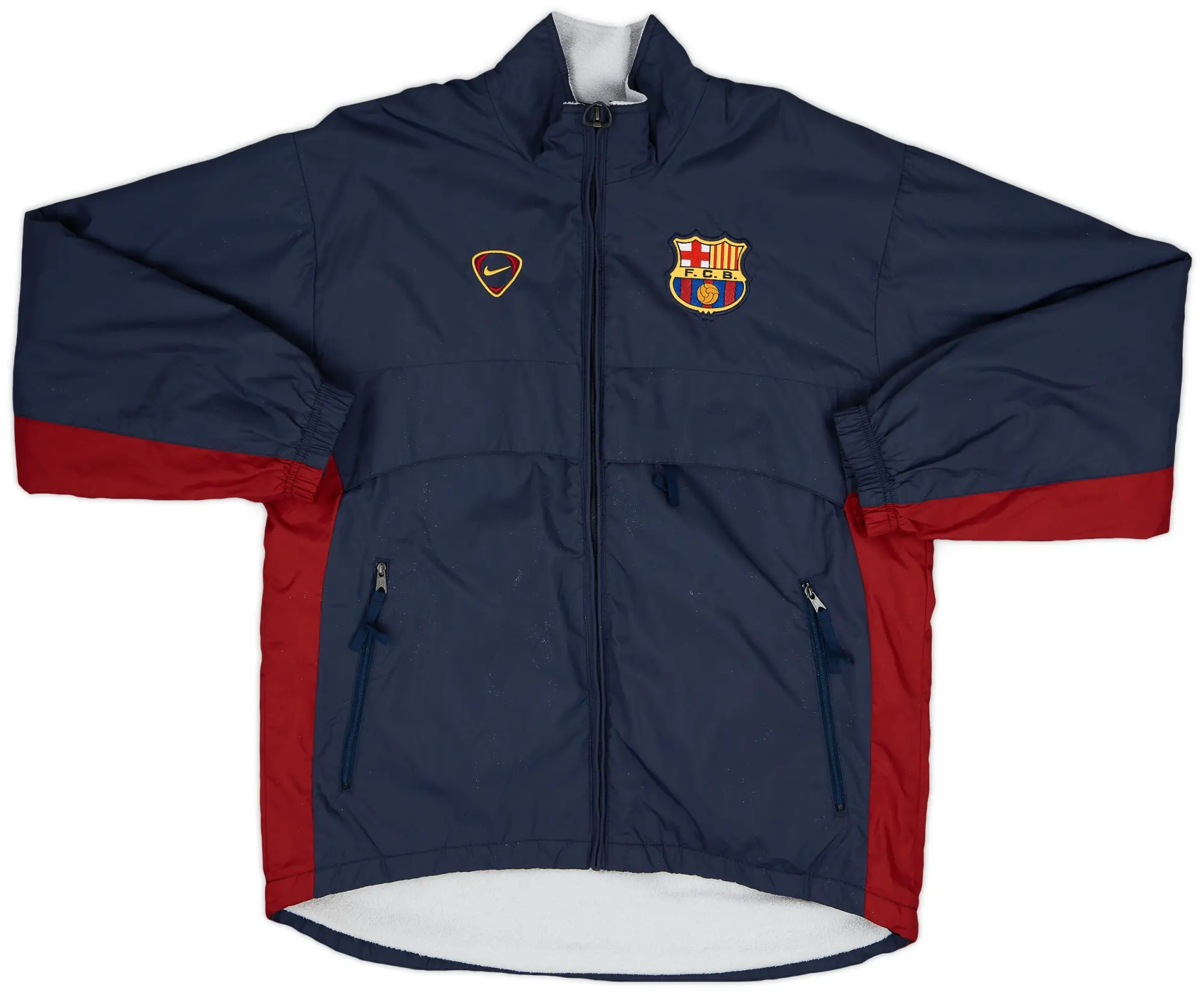 2000-01 Barcelona Nike Padded Bench Coat - 6/10 - (S)