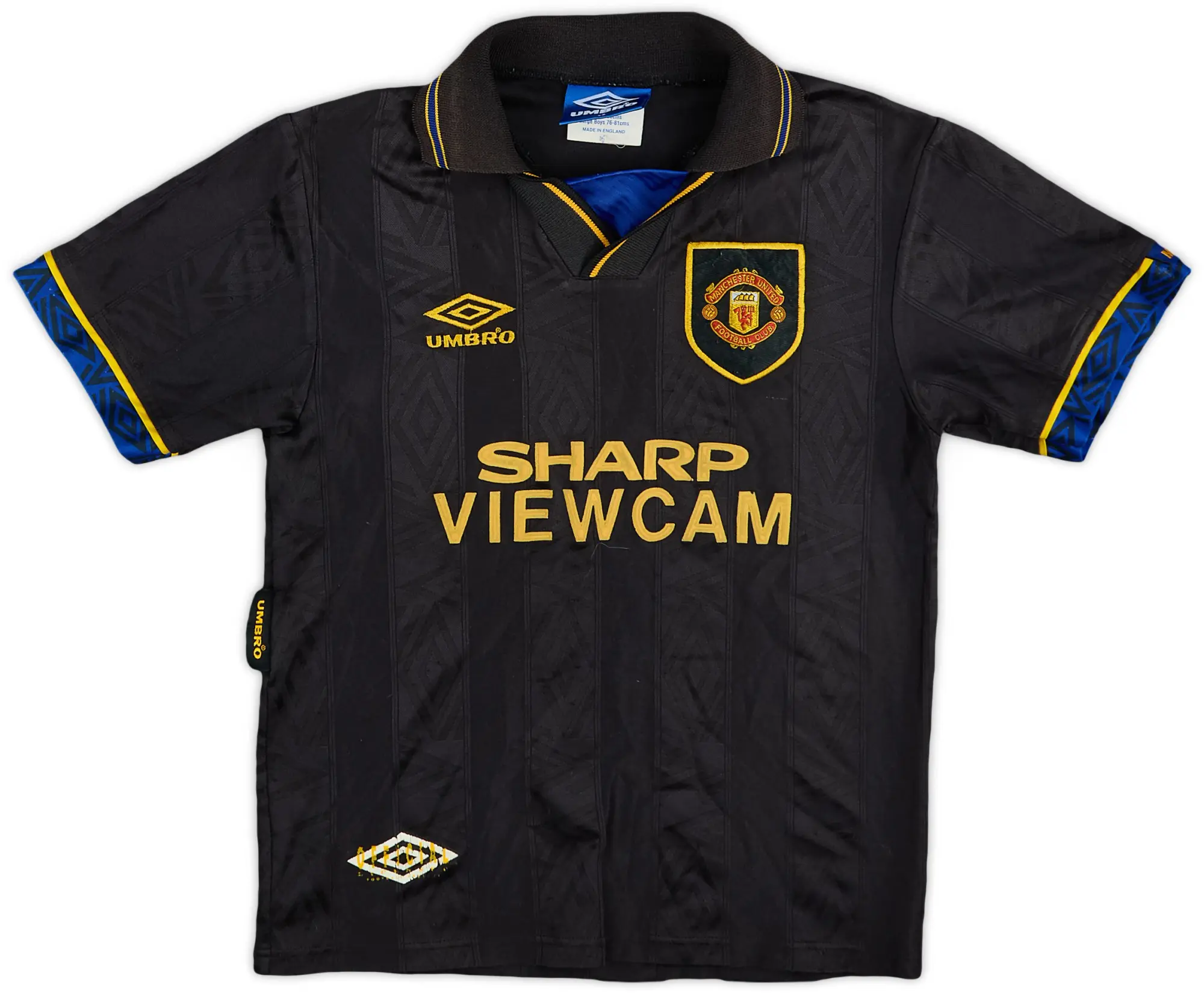 Umbro 1993-95 Manchester United Away Shirt - 6/10 - (L.Boys)