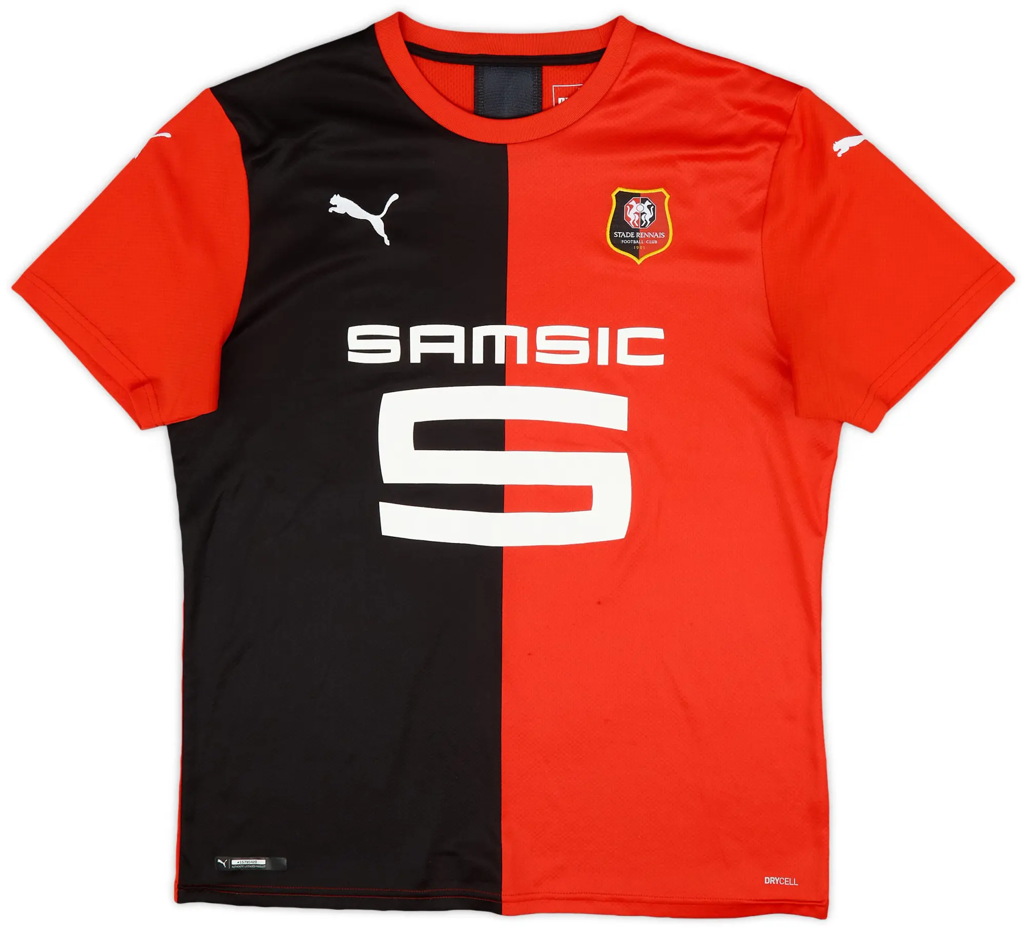 Puma 2019-20 Stade Rennais Home Shirt - 6/10 - (L)