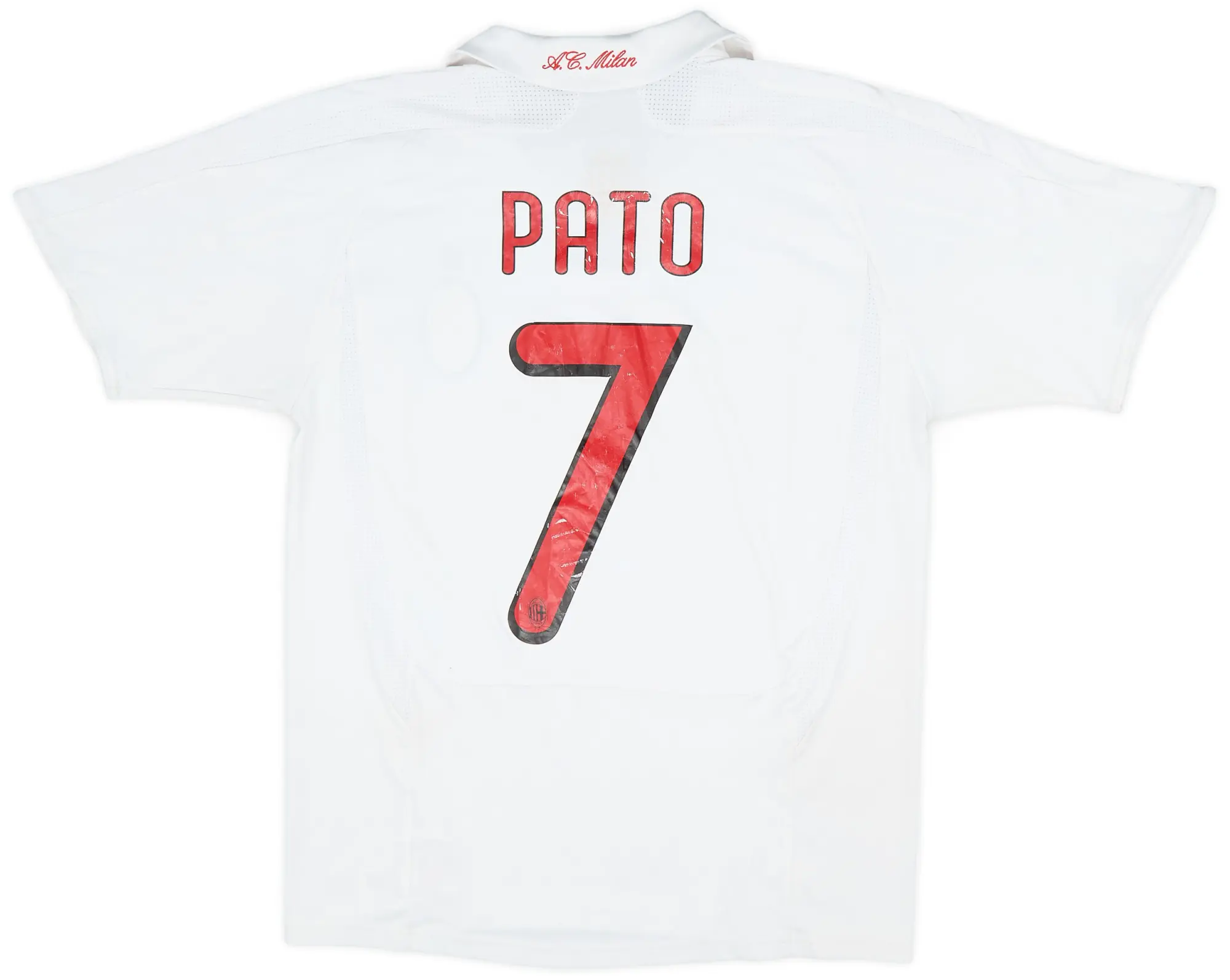 adidas 2007-08 AC Milan Away Shirt Pato #7 - 4/10 - (XL.Boys)